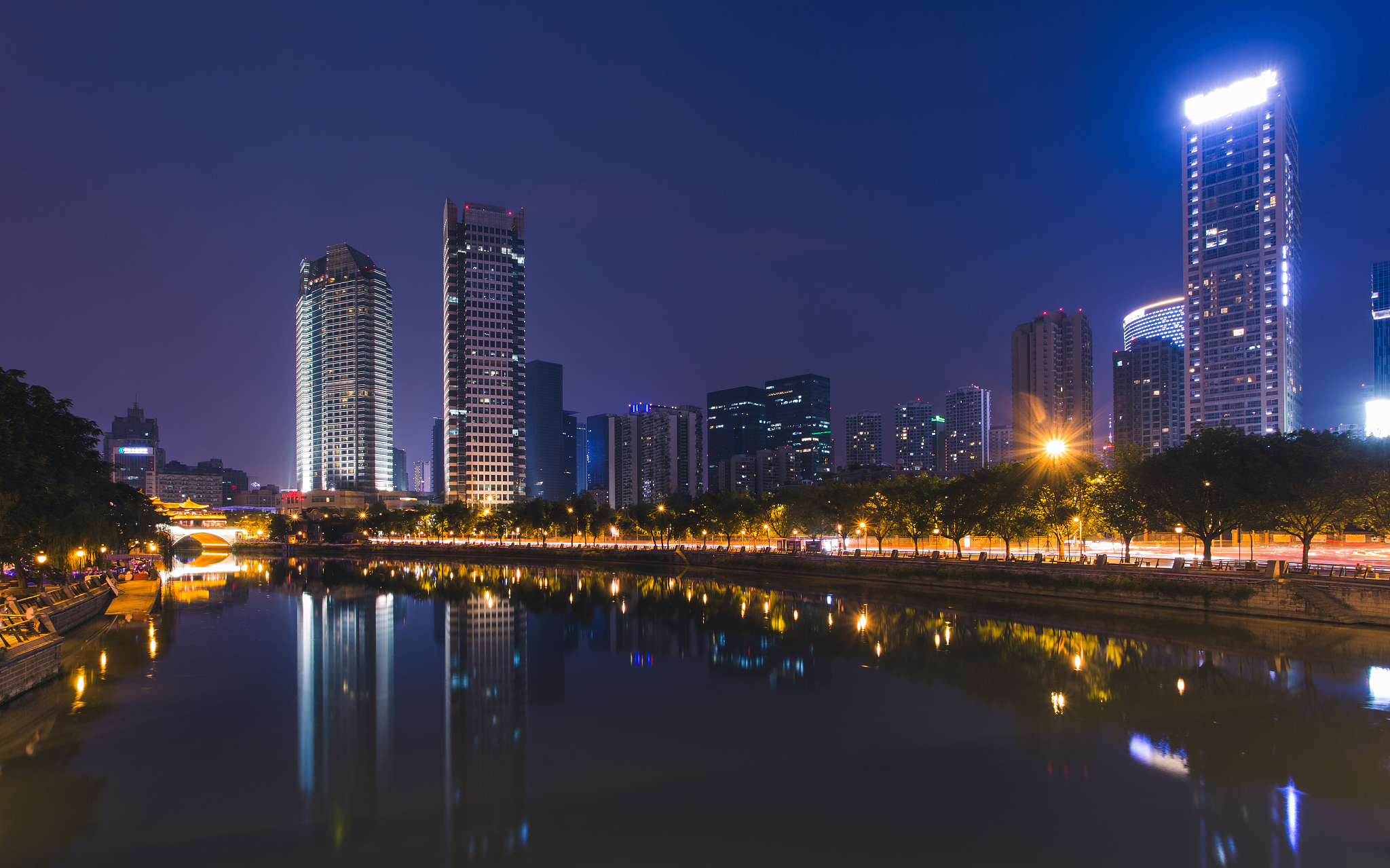 成都夜景