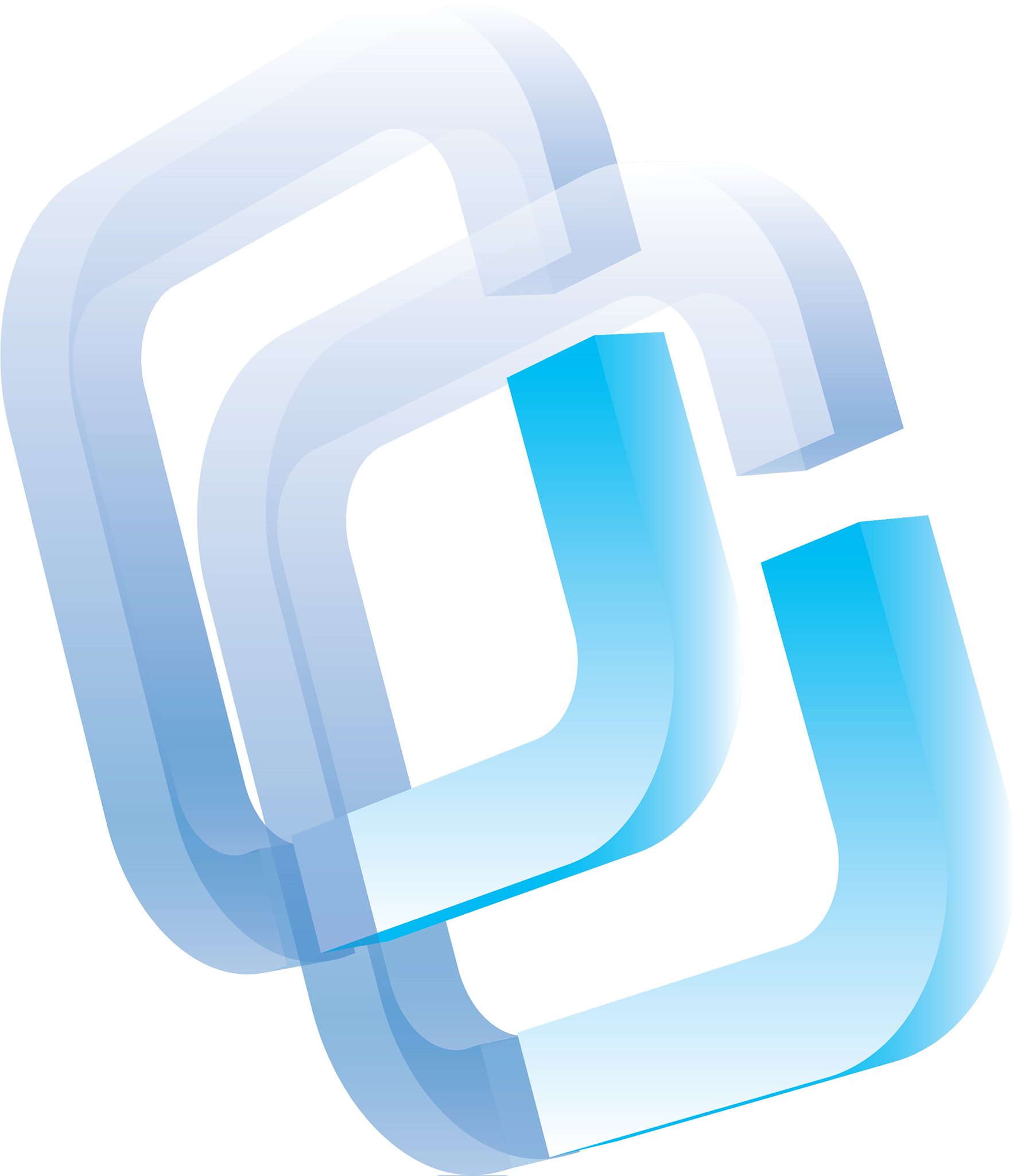 creative abstract letter cc logo design