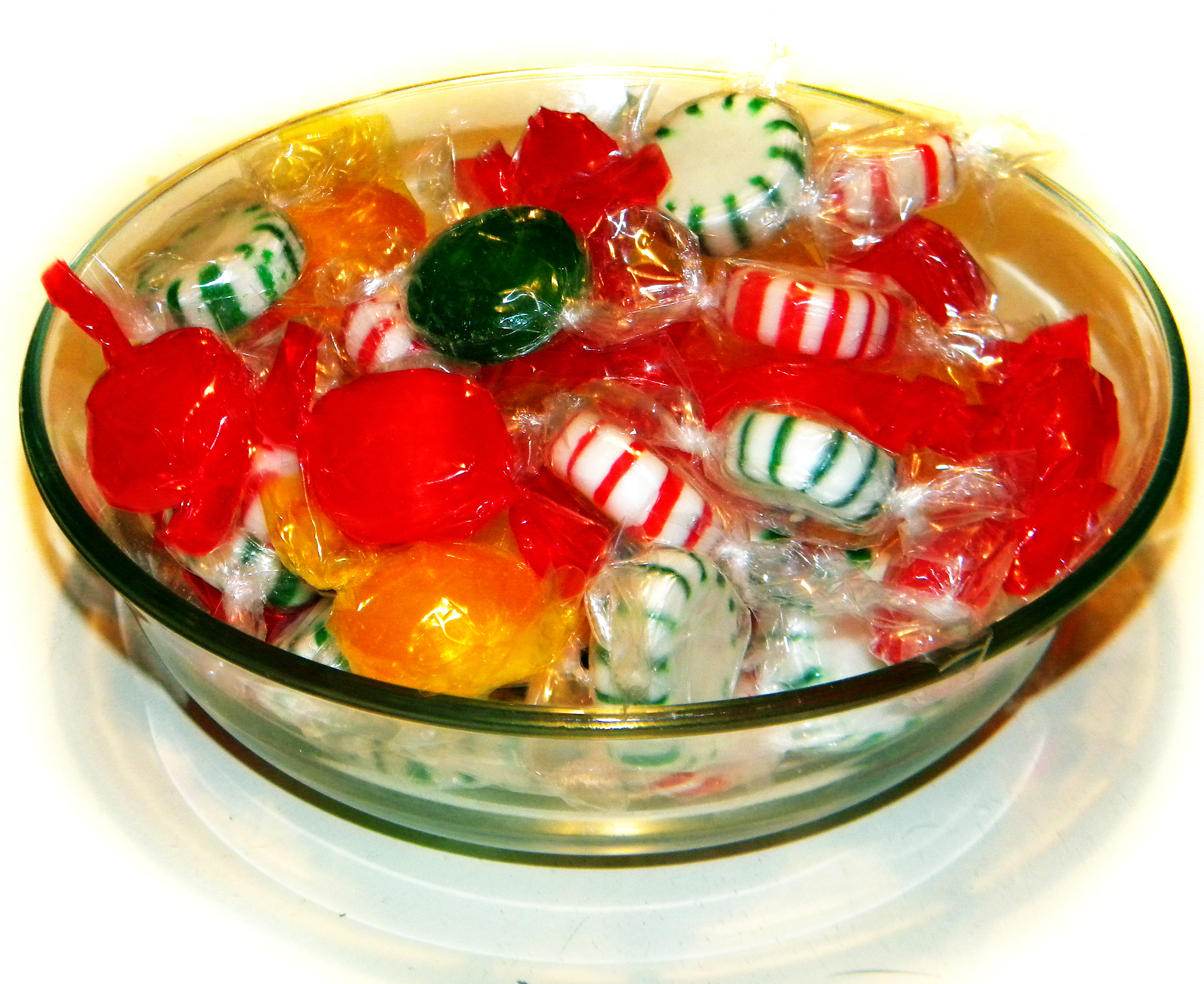bowl of candy