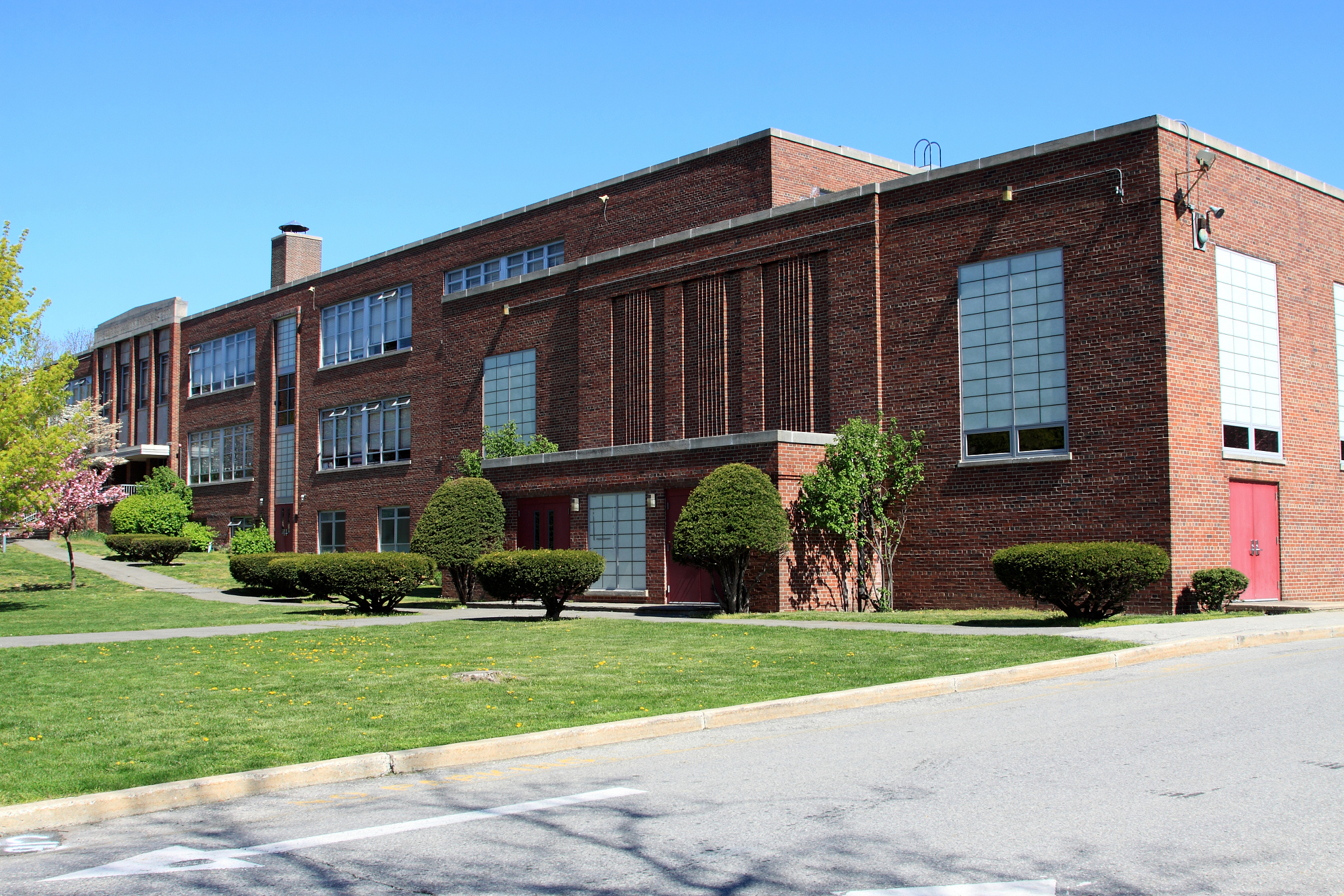 brick building