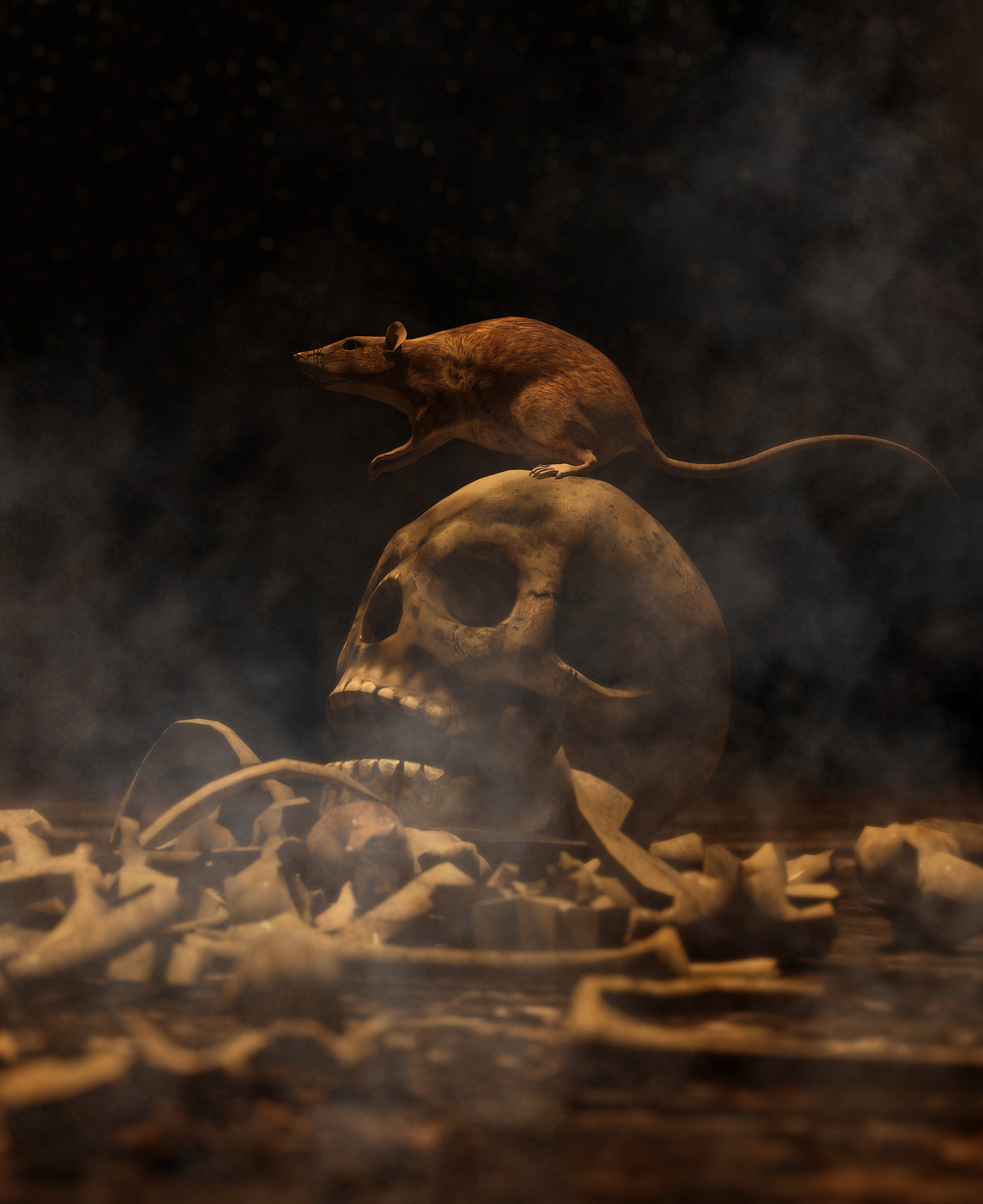 horror skull