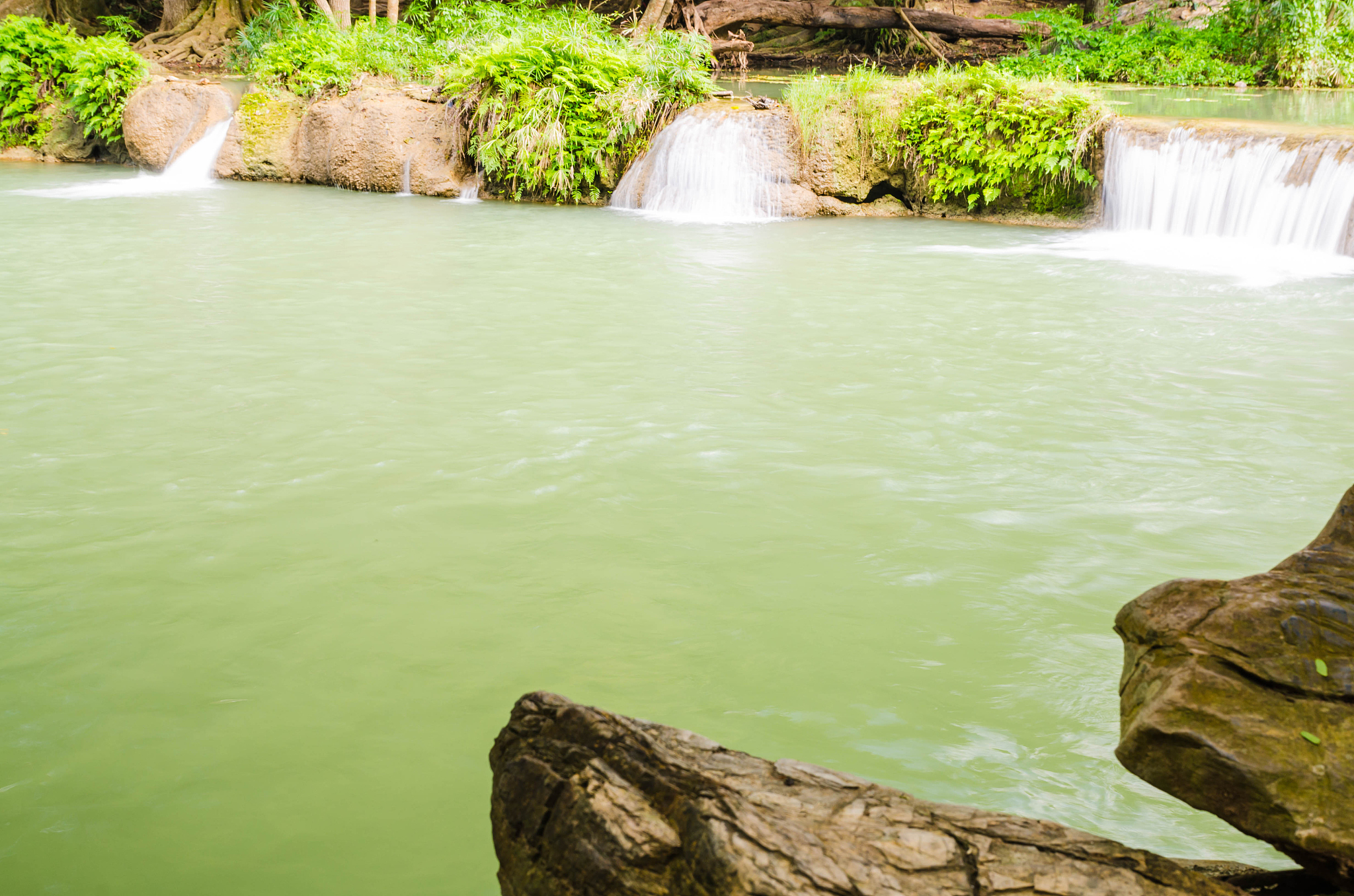natural waterfall in thailand