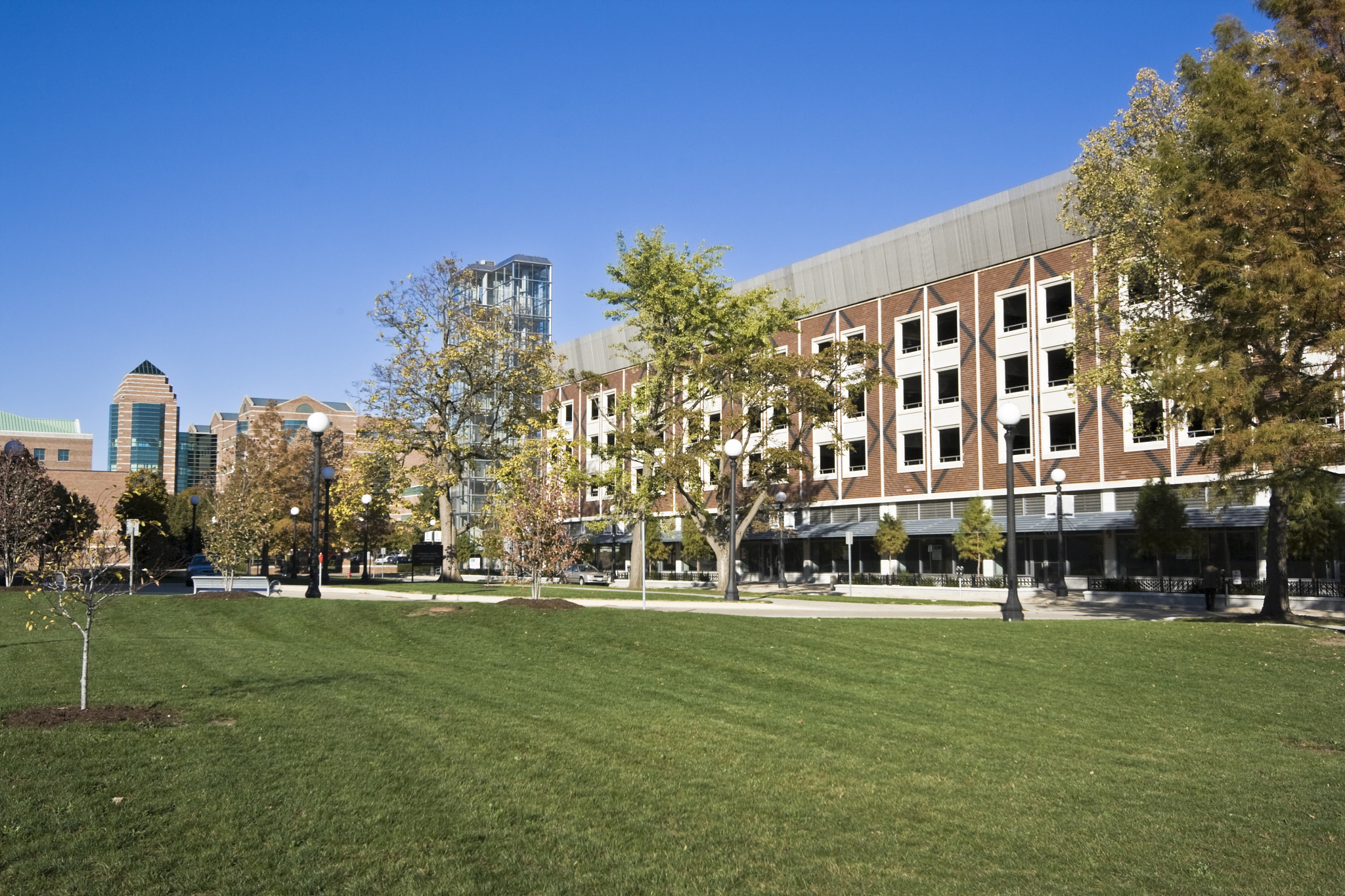 champaign - university buildings.