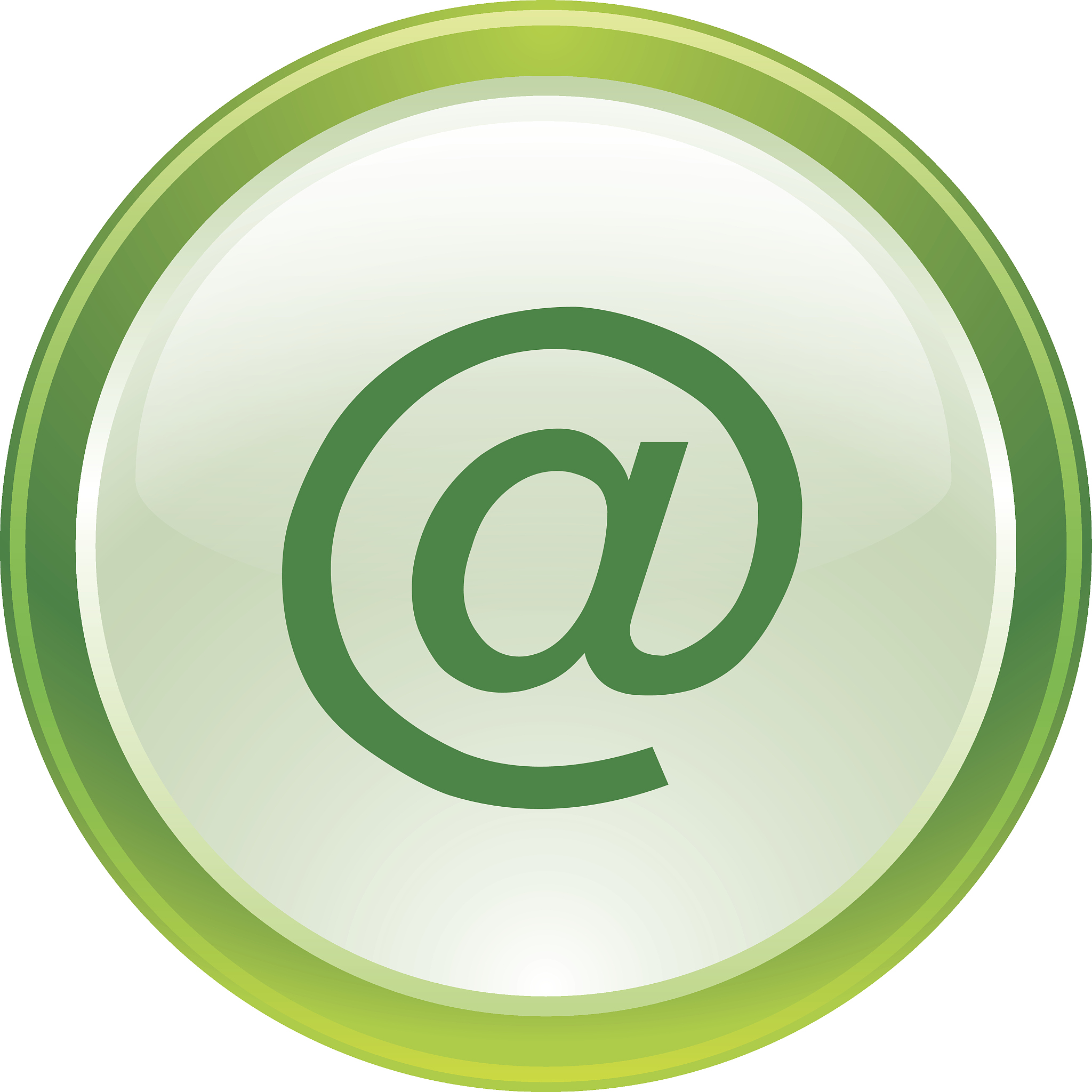 e mail address button icon web