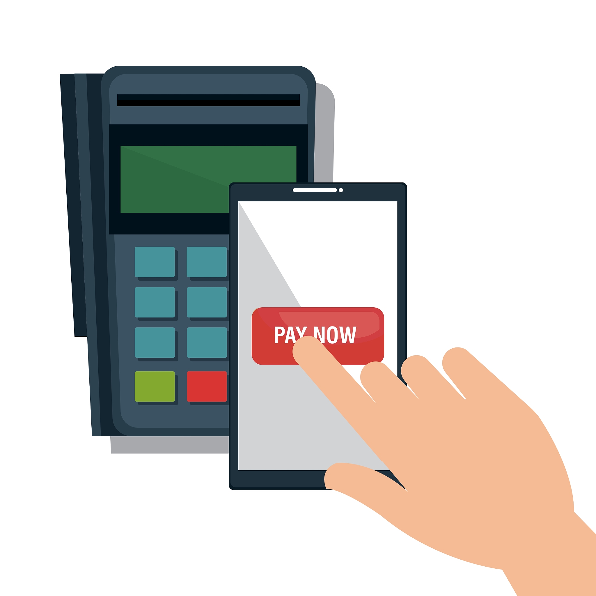 mobile payments concept icon