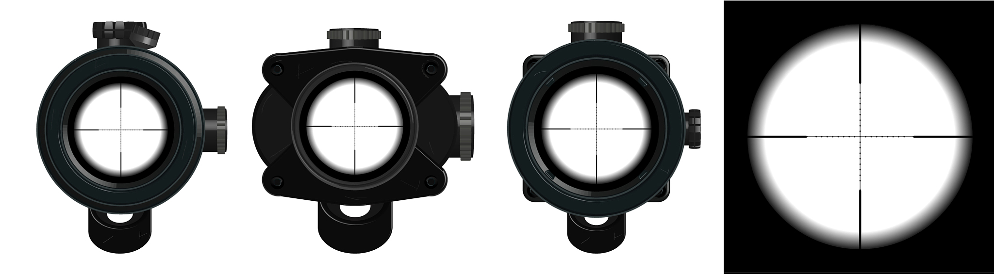 3d models optical sight