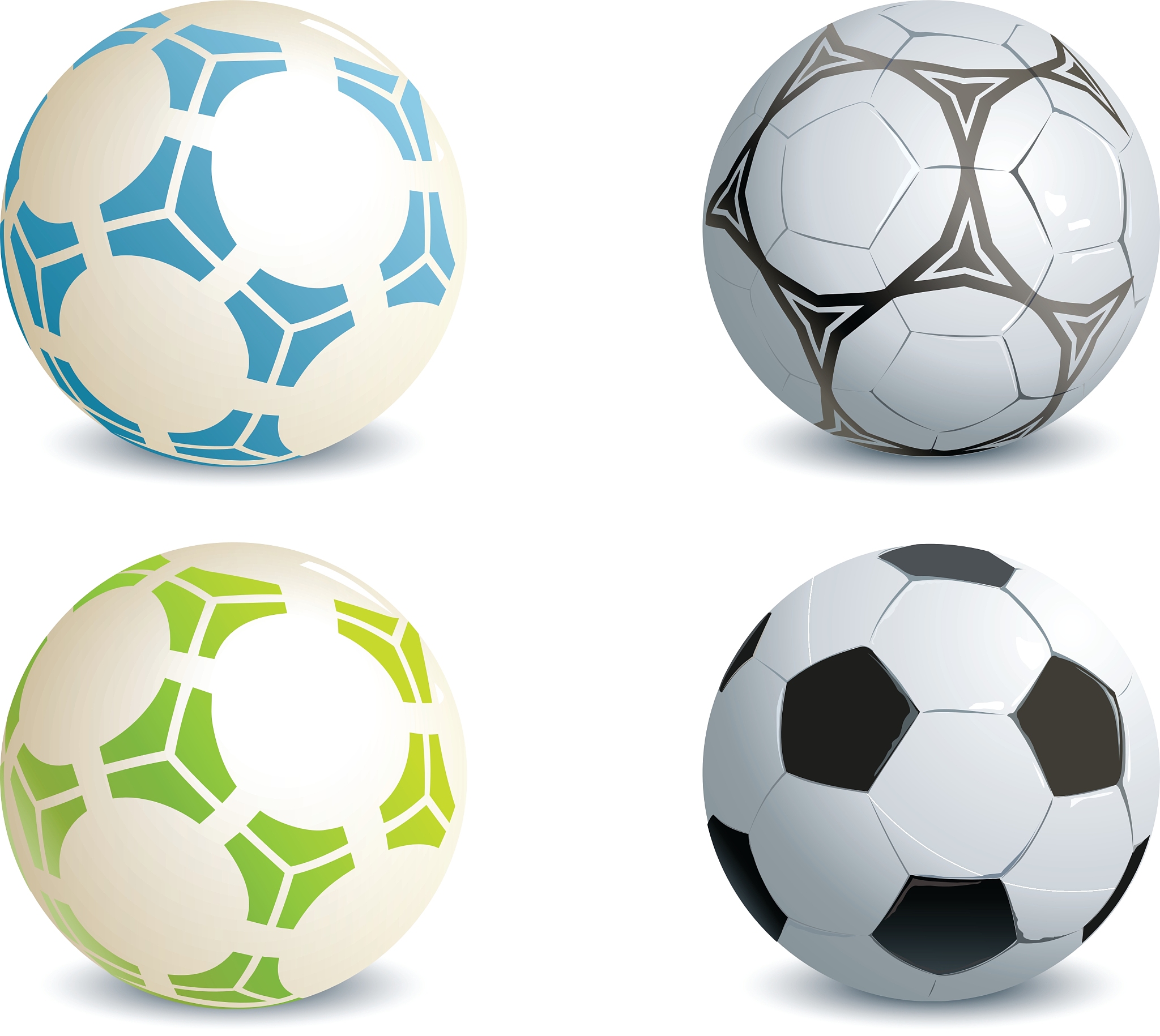 soccer balls