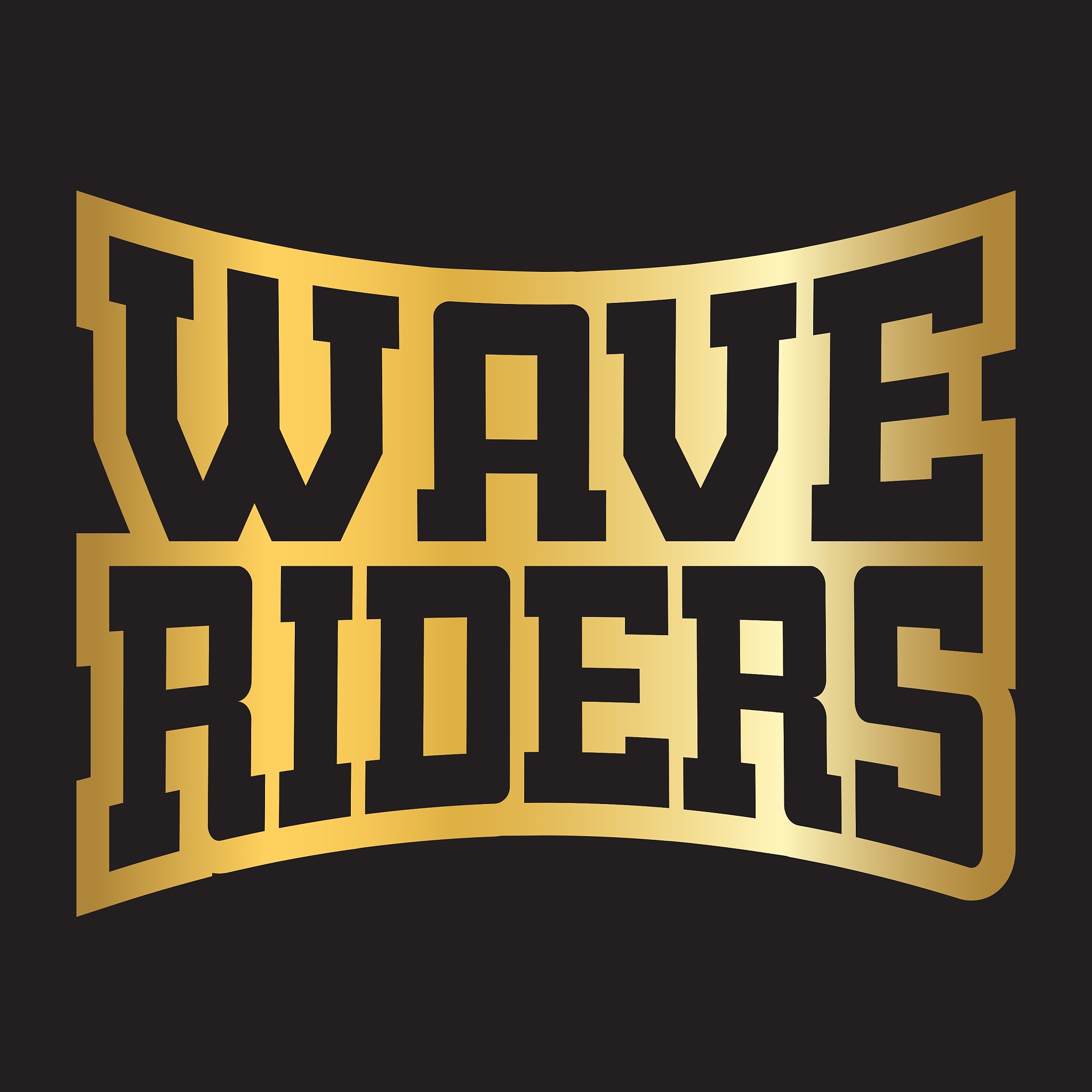 卡通波浪背景招牌字体颜色选择指南