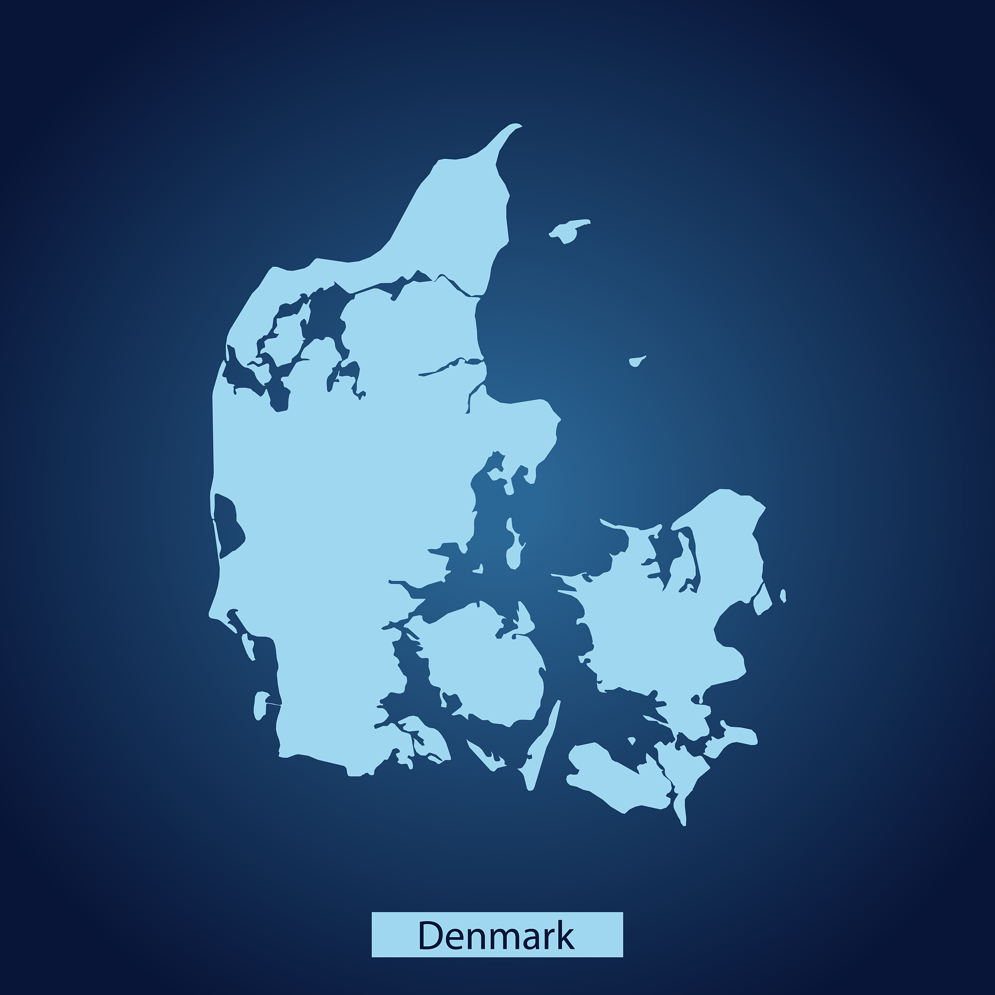denmark map