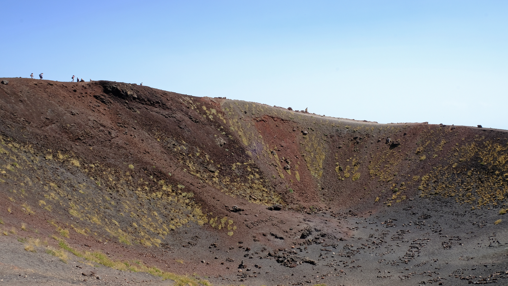 silvestri craters, lateral cones and flow form calderas,  from m
