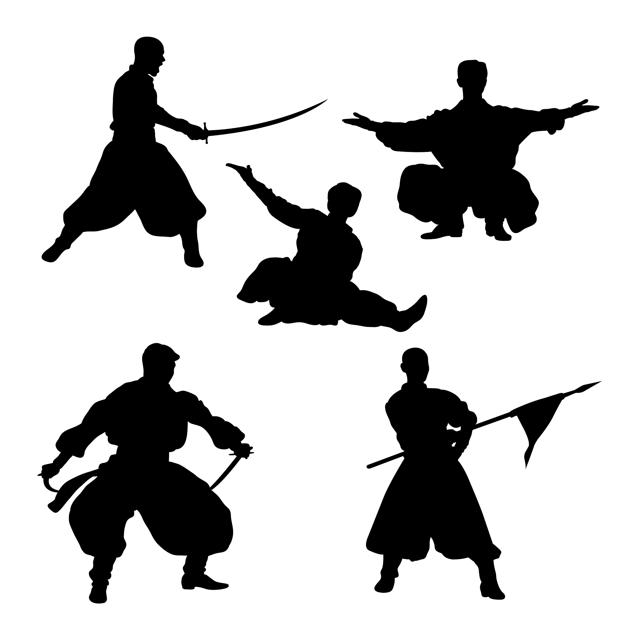 theatrical performance silhouettes 01