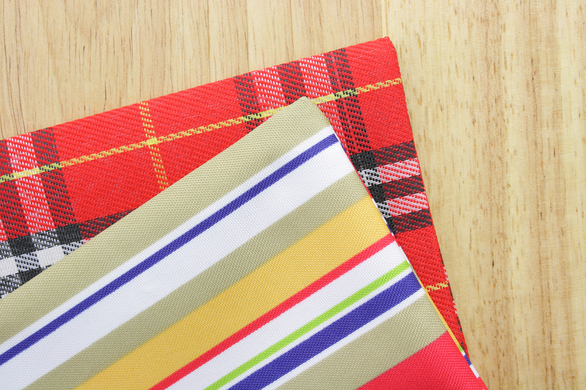 striped textiles