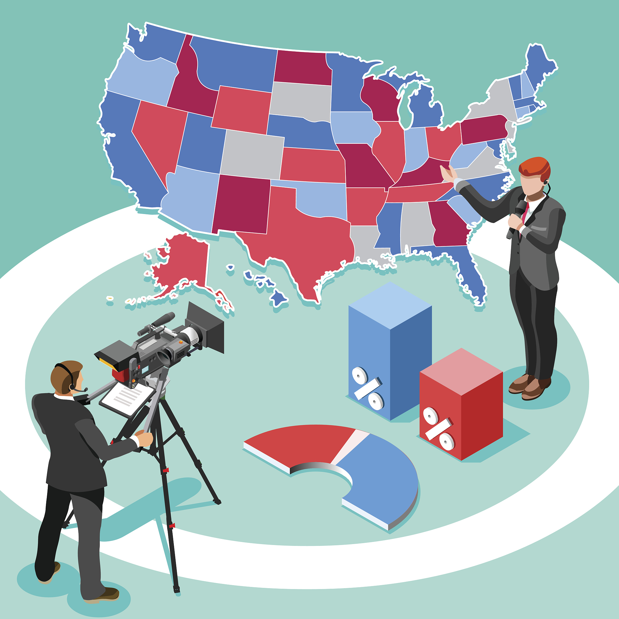 了解资讯的美国主流媒体用什么