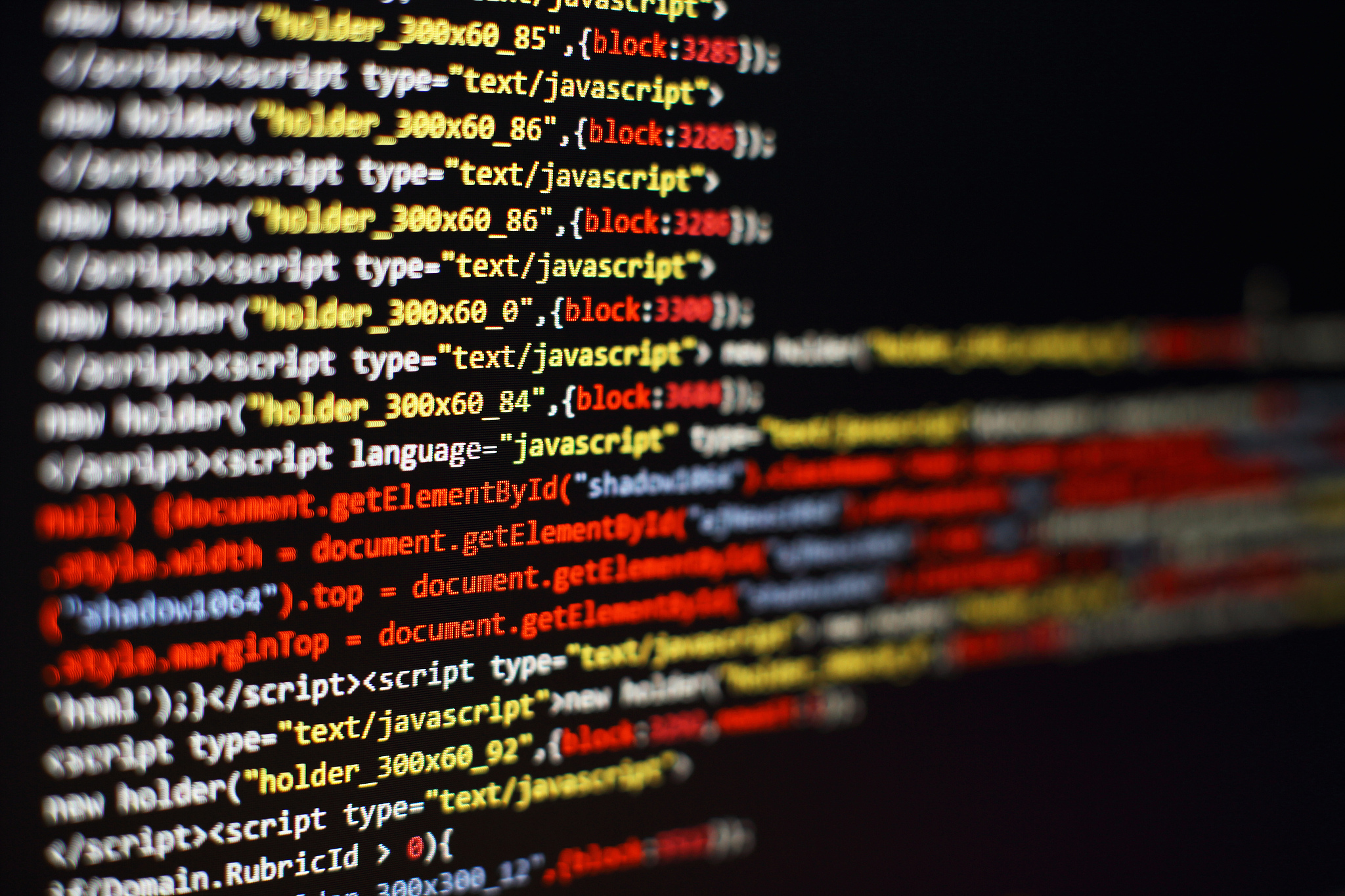 html web design code for developers and designers