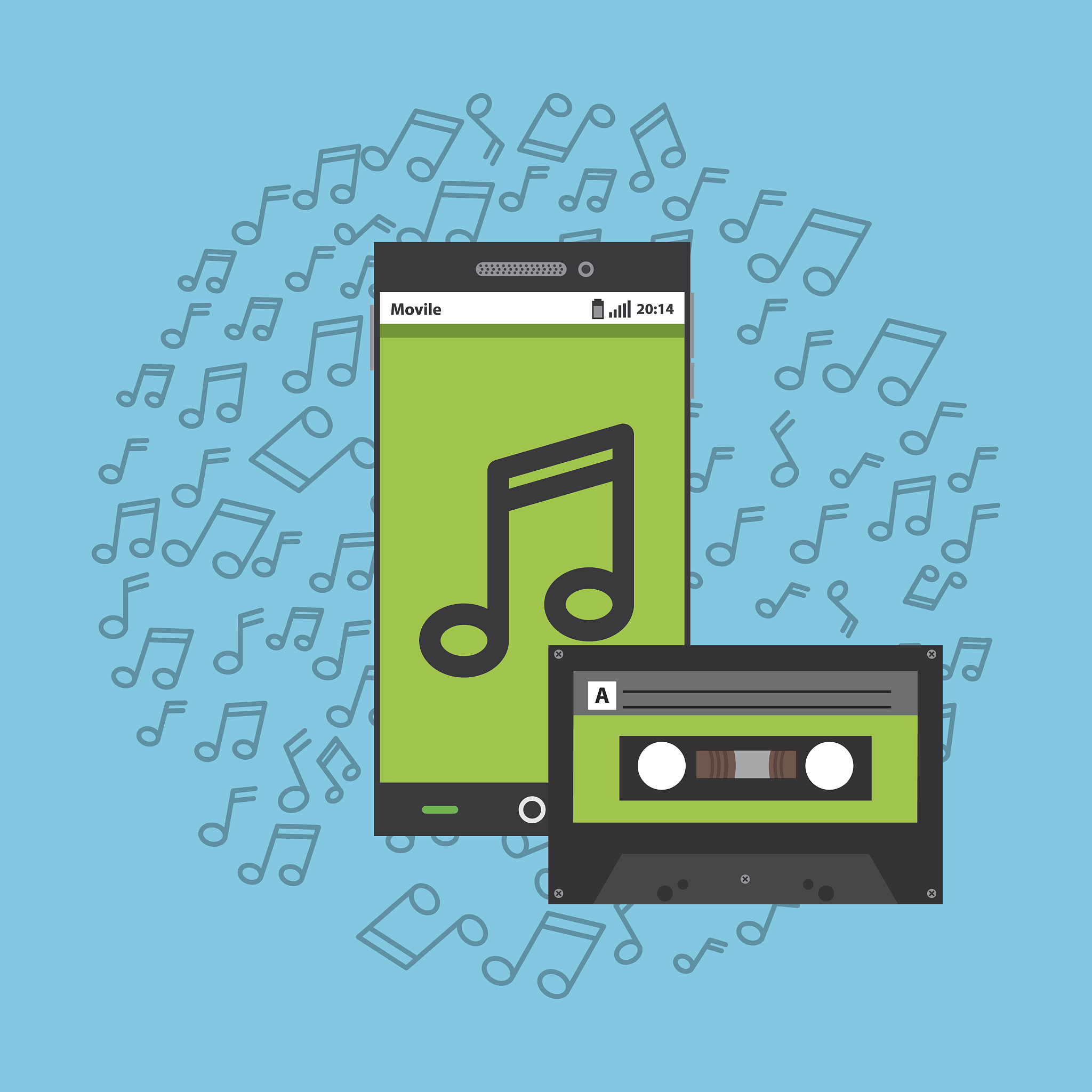 mobile music commerce online