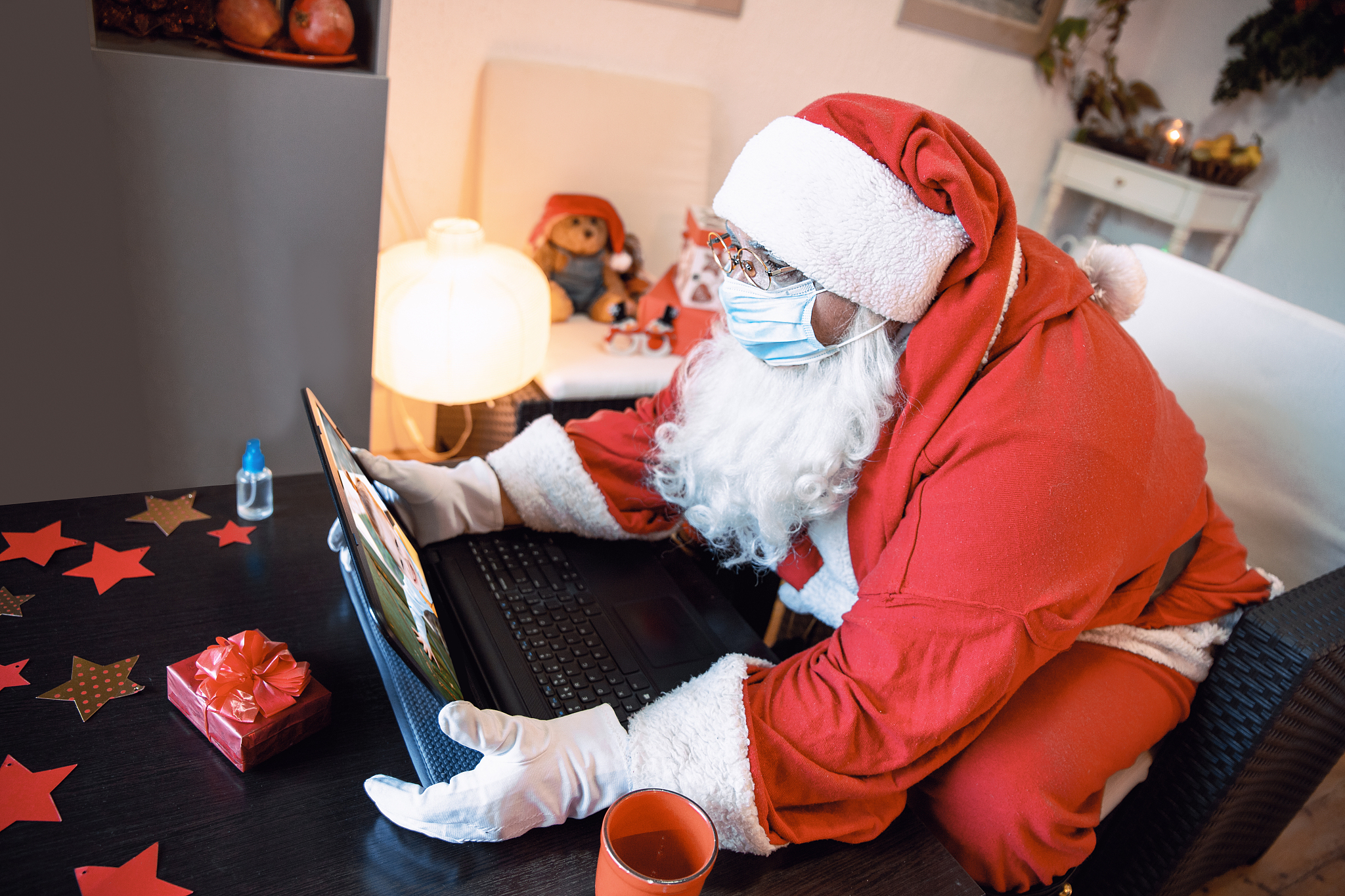 live video call with santa claus