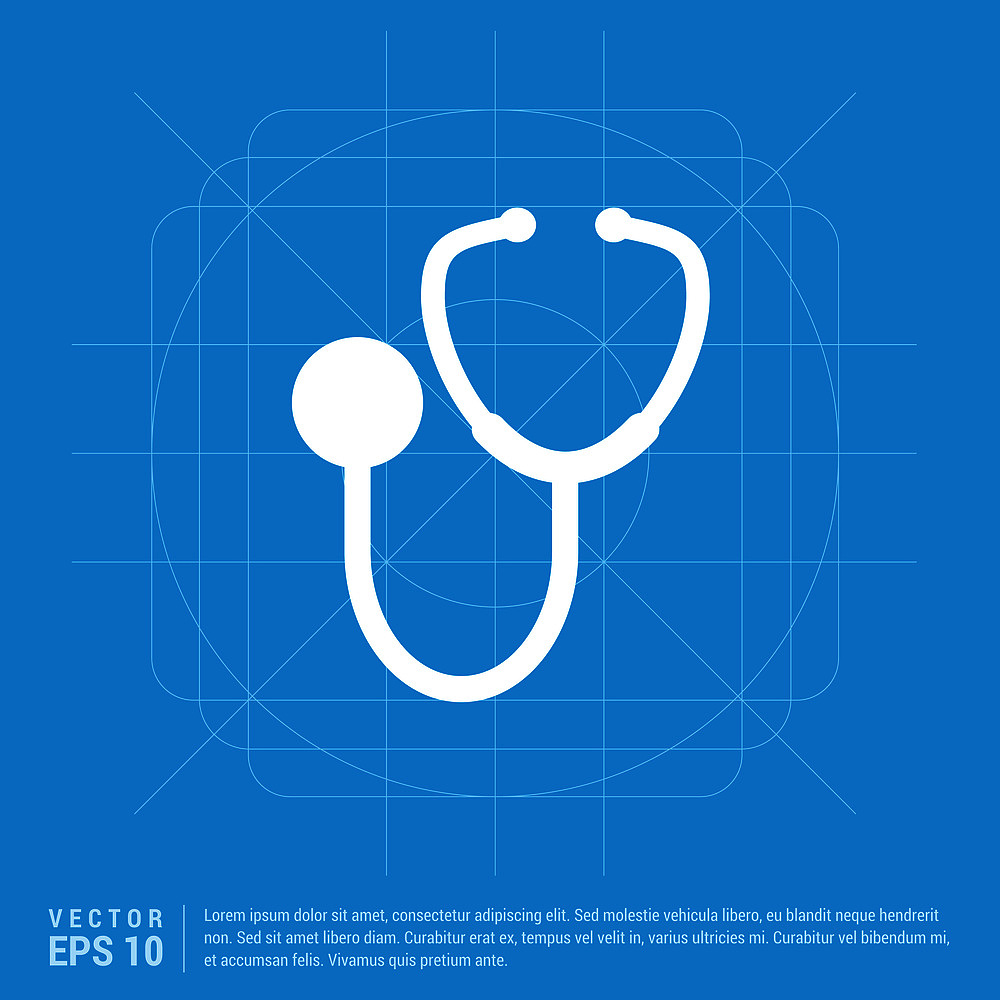medical stethoscope icon