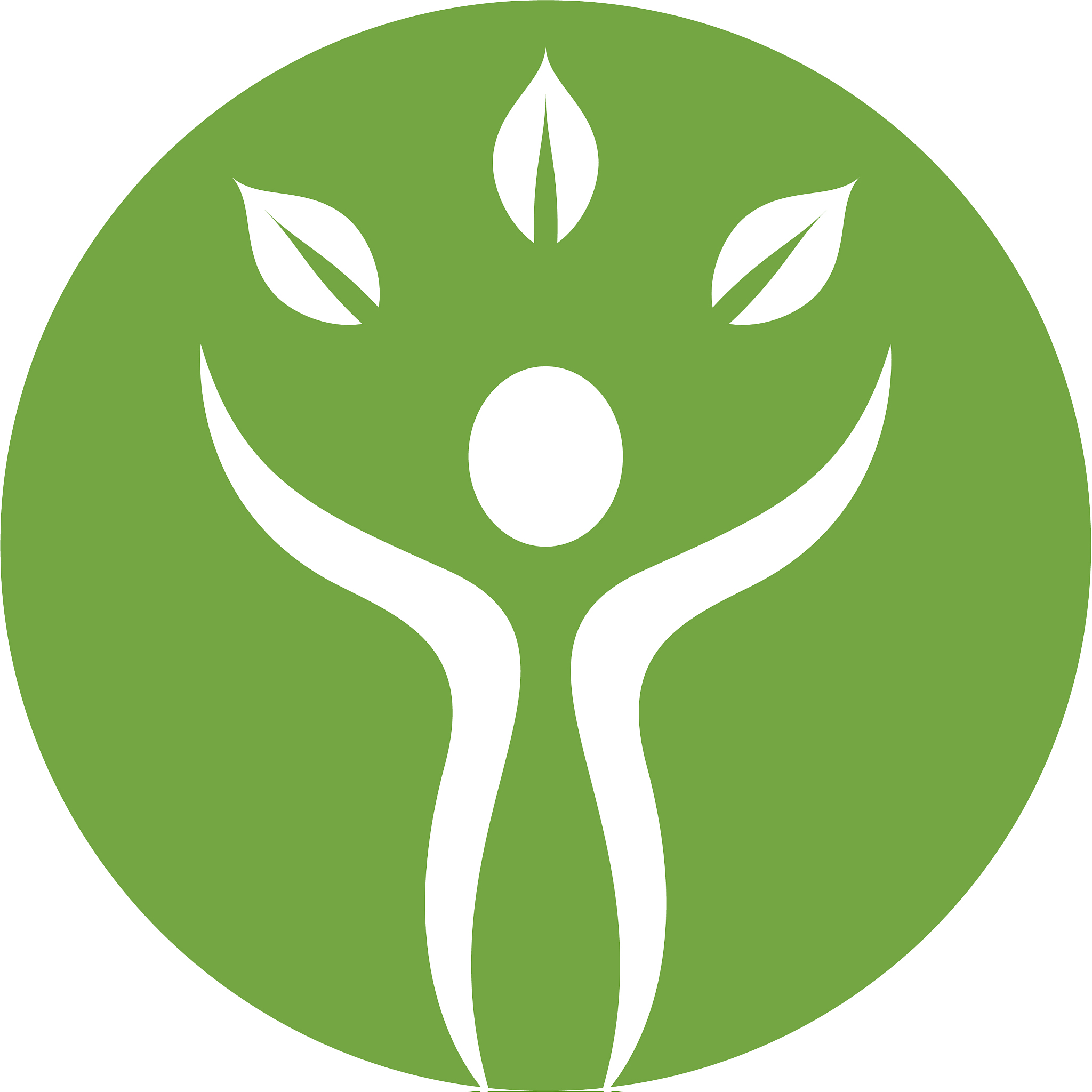 human character logo sign