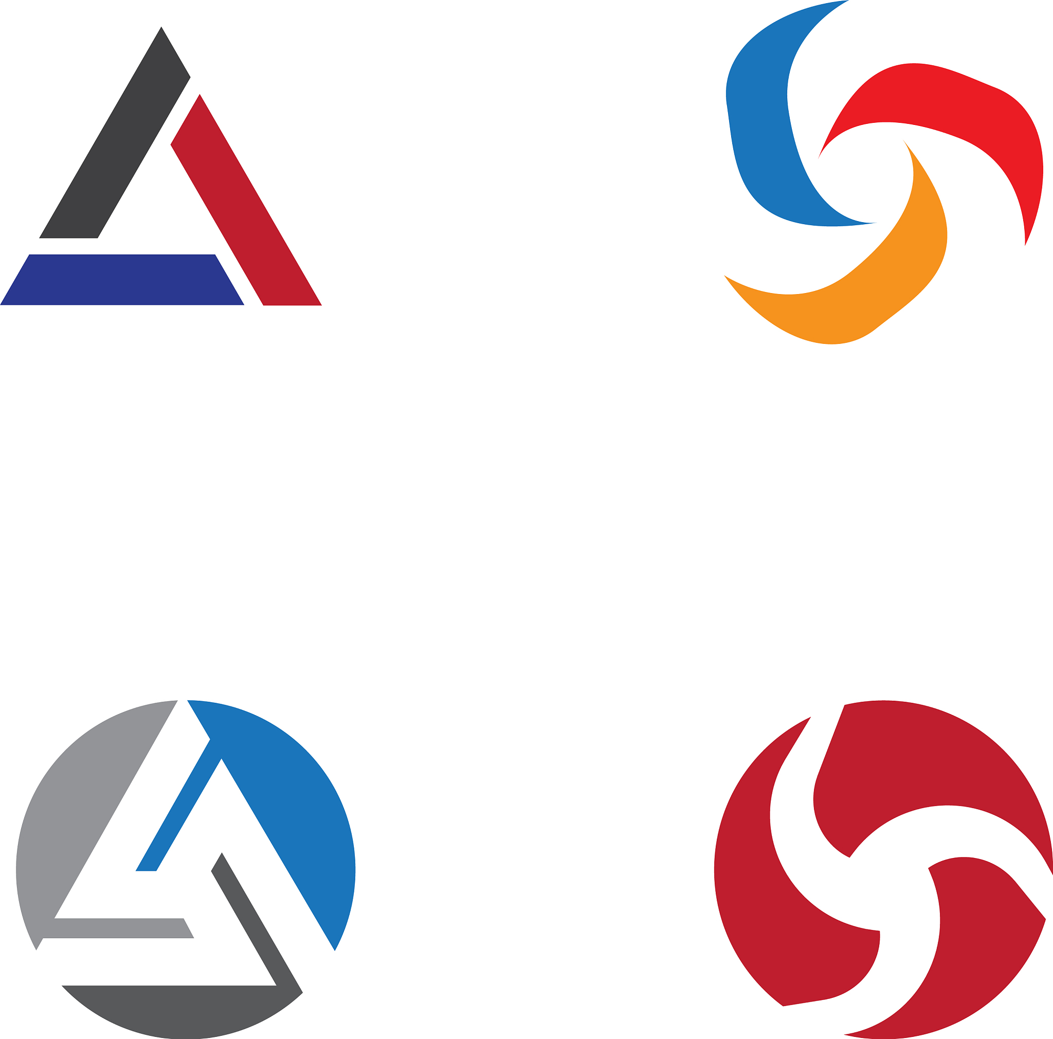 triangle icon design