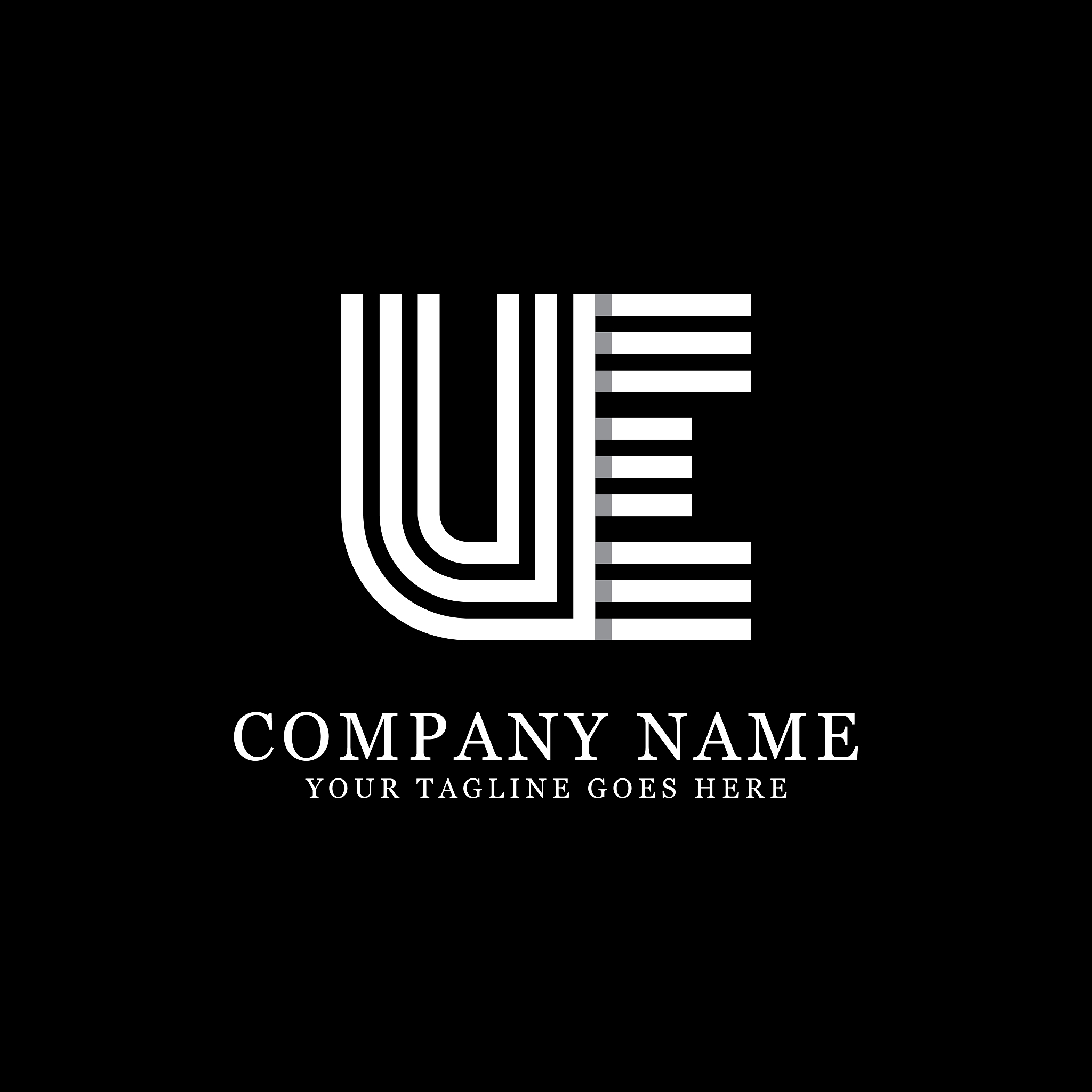 u letter logo designs, creative monogram logo template,initial n