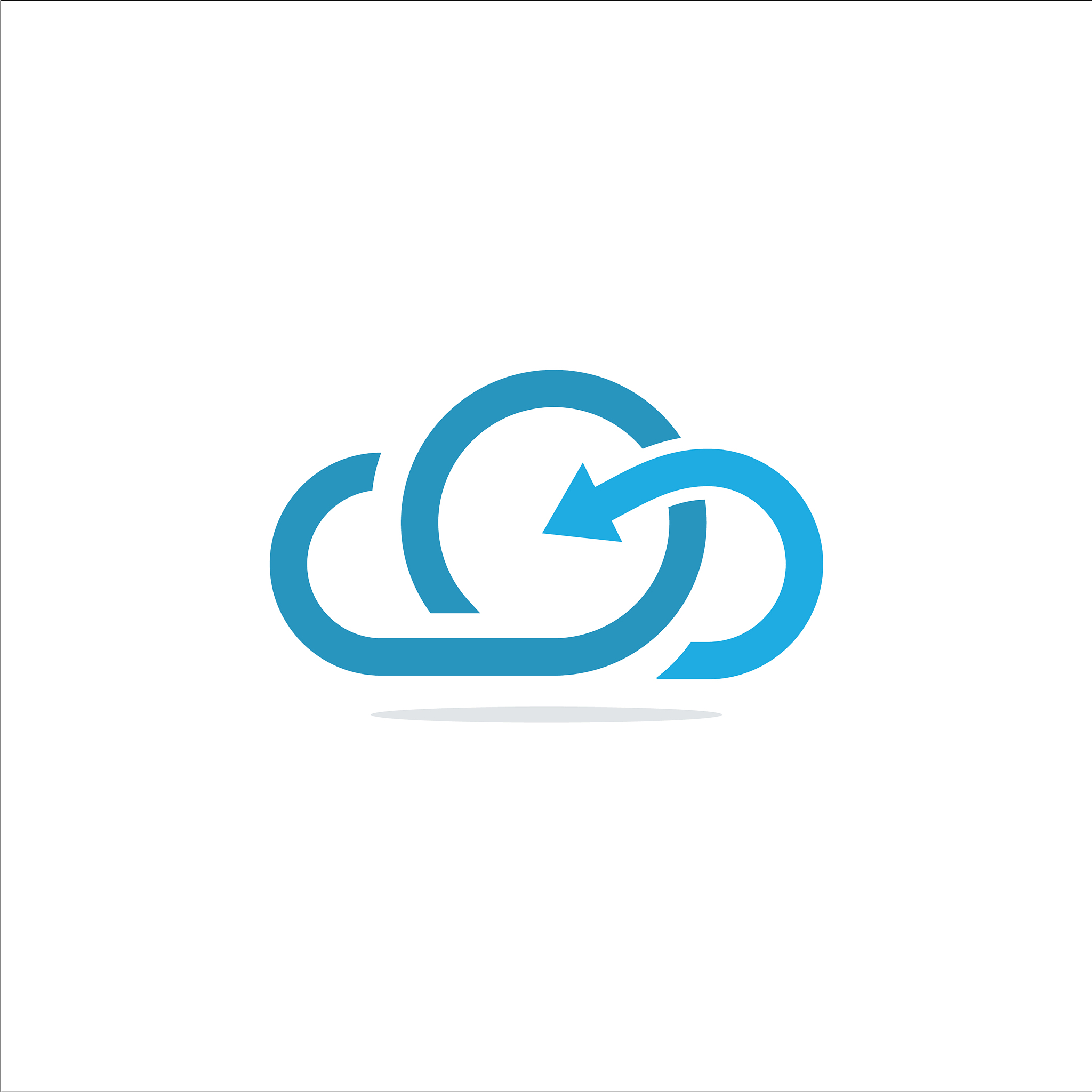 cloud logo template