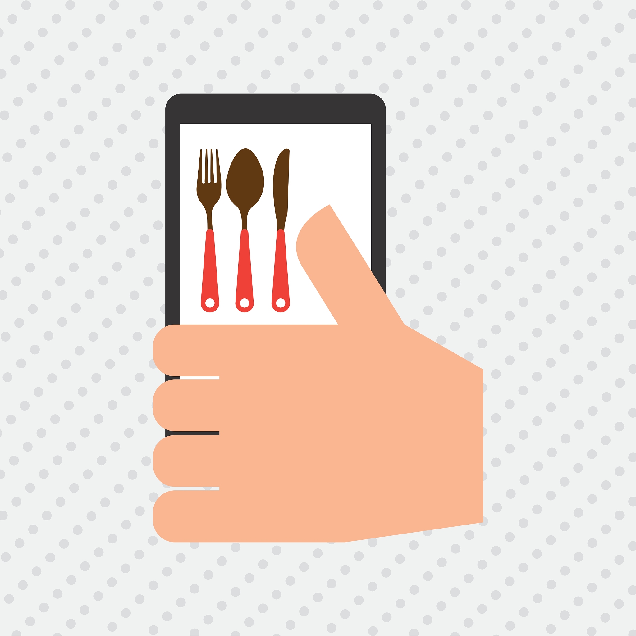 menu online design