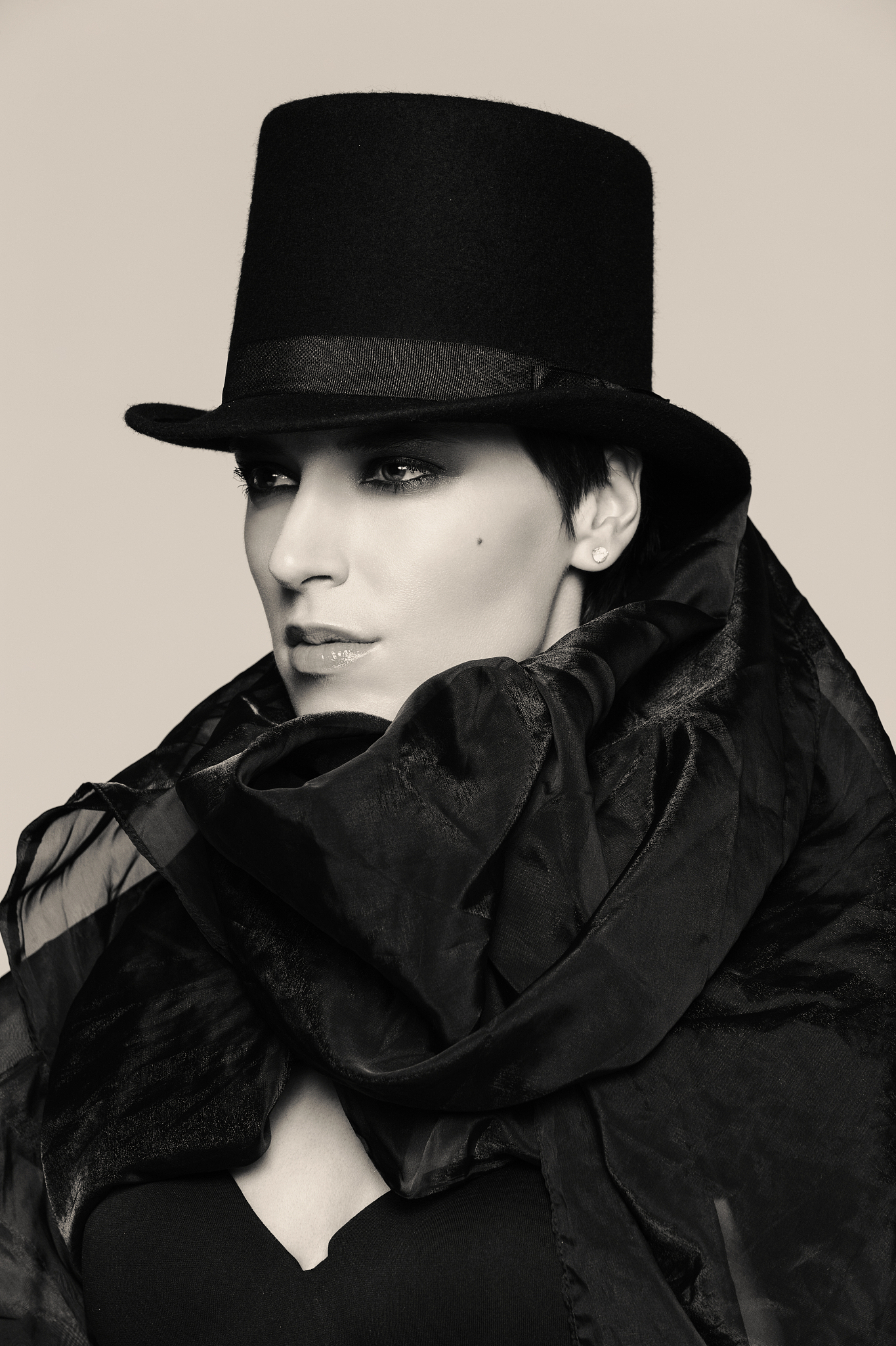 mysterious woman