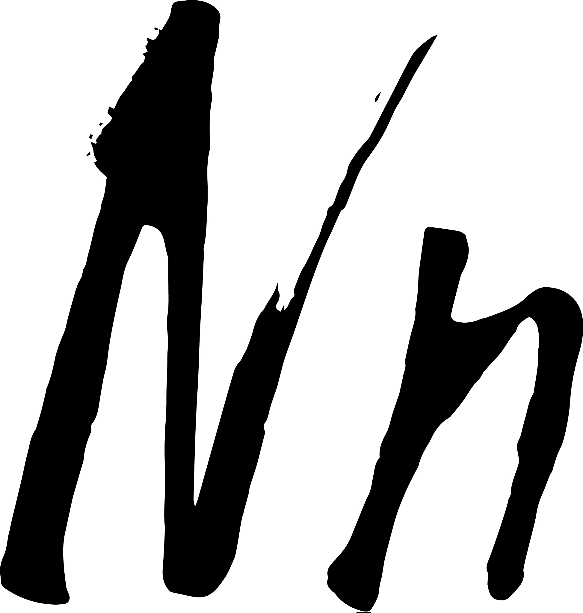hand drawn grunge lettering