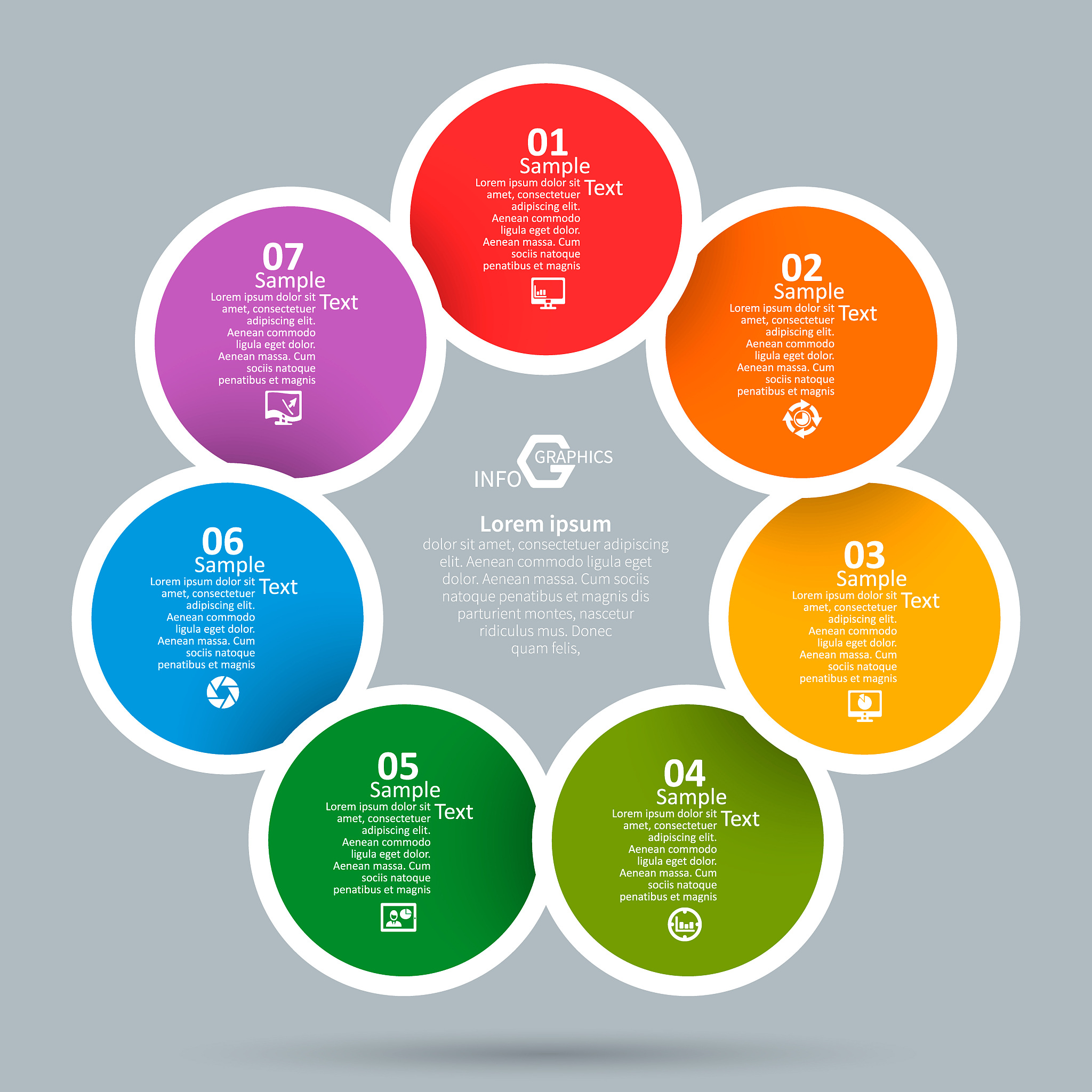 abstract 3d paper infographics. business template .vector illust