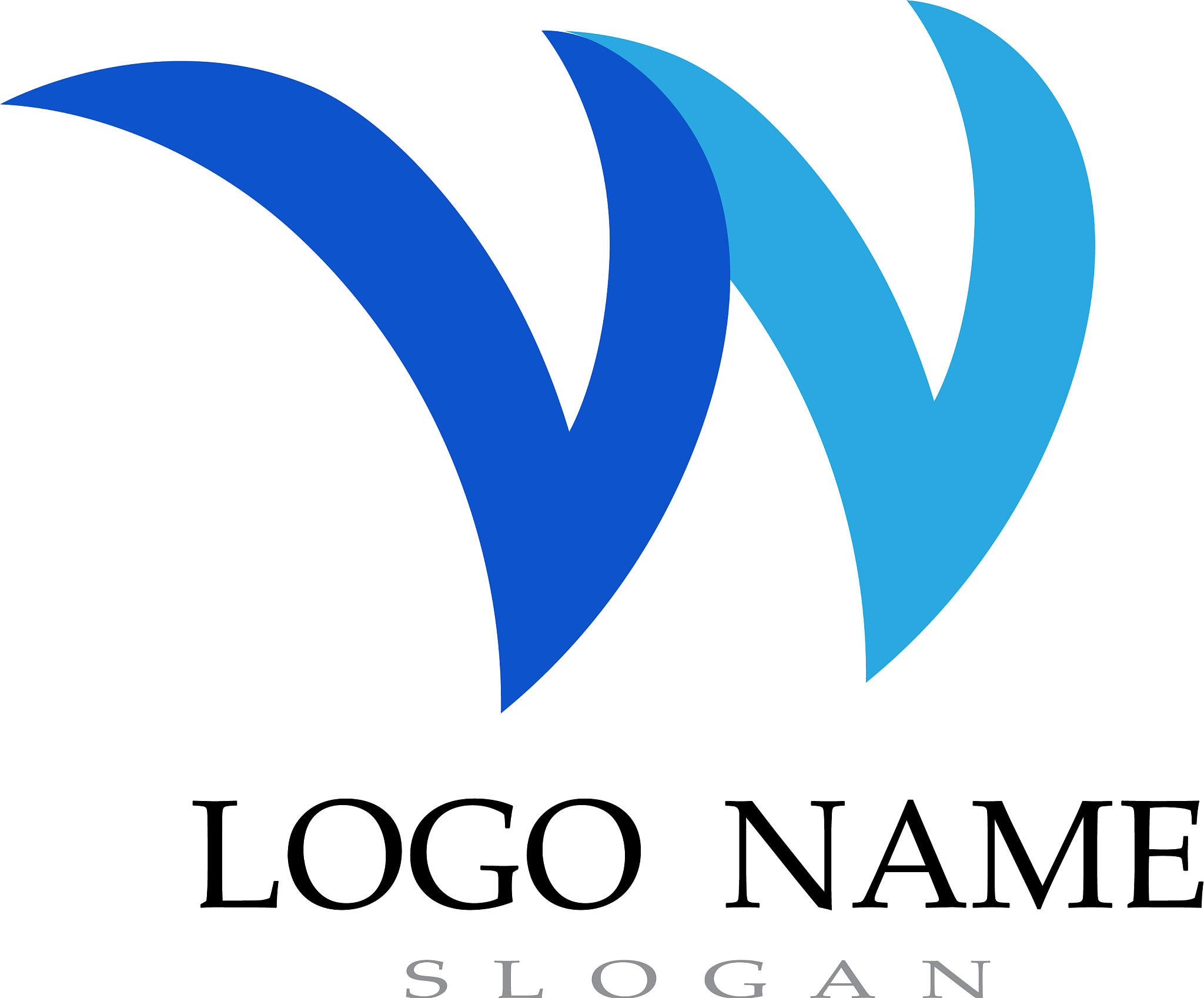 w logo and symbol business