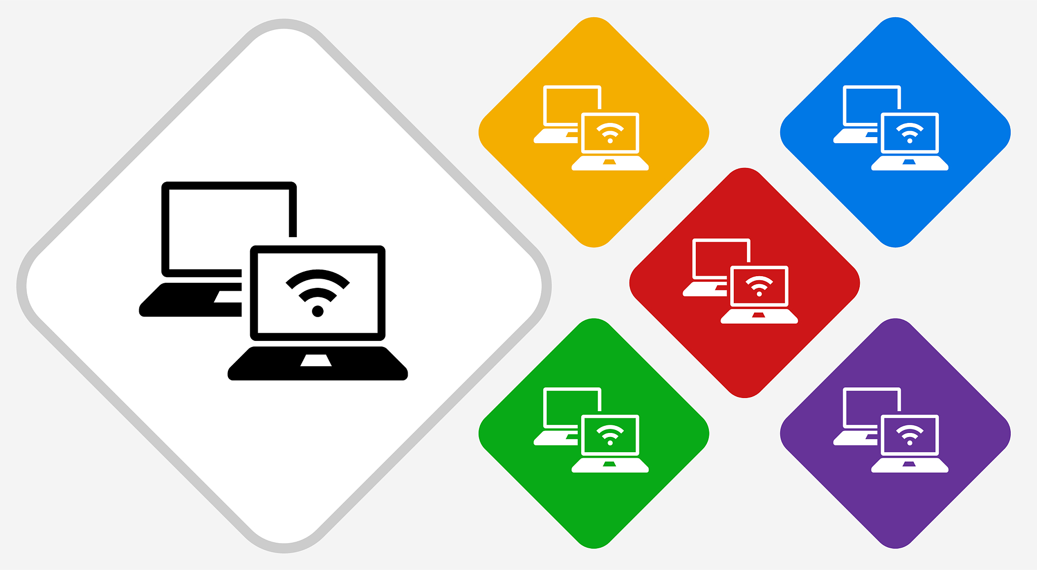 internet computer network wi-fi signal icon