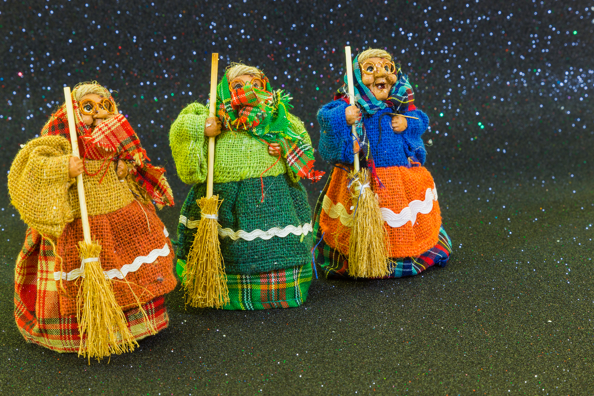 three old ladies.