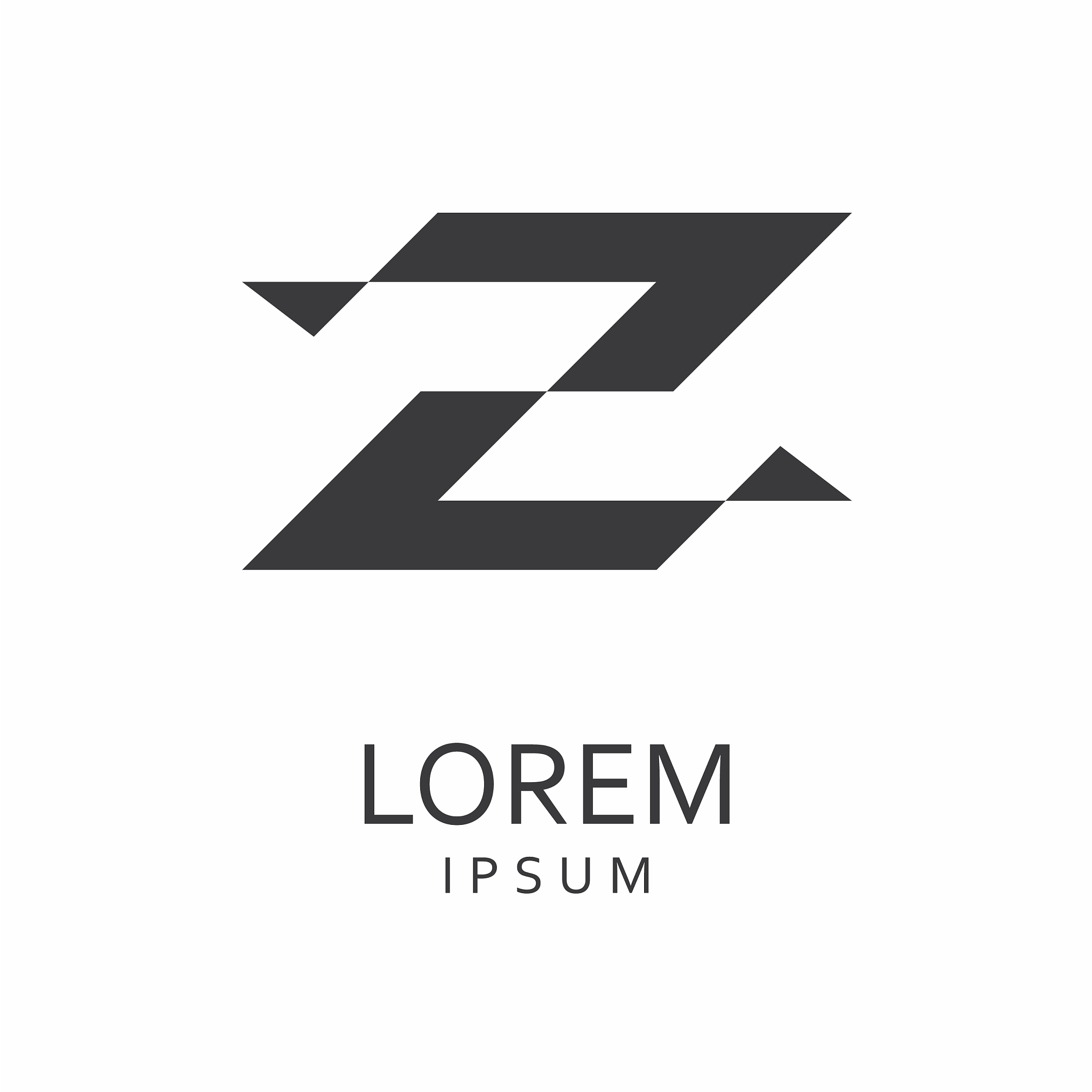 z letter logo icon