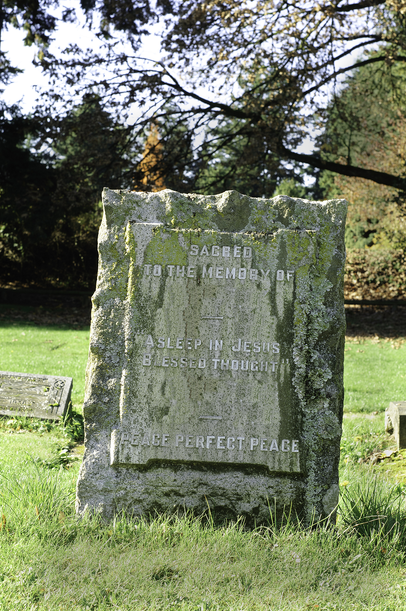perfect place tombstone