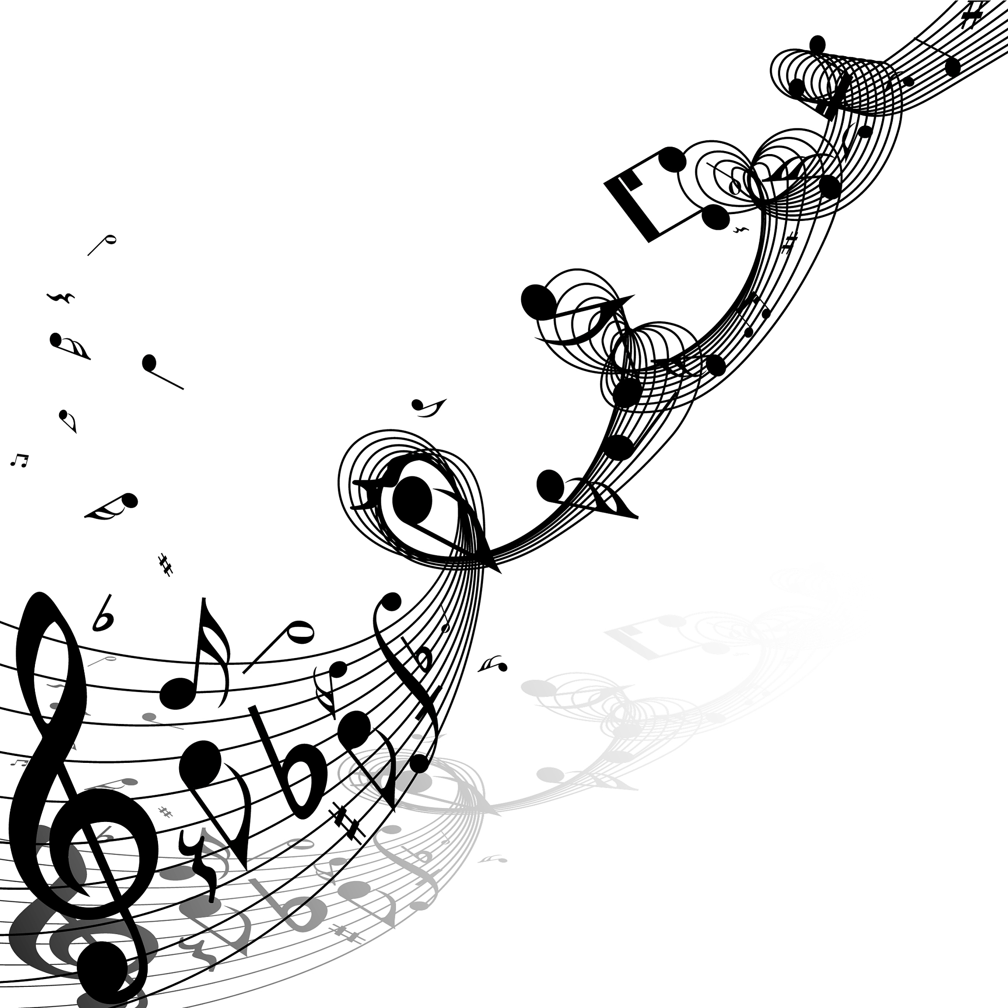 musical notes design