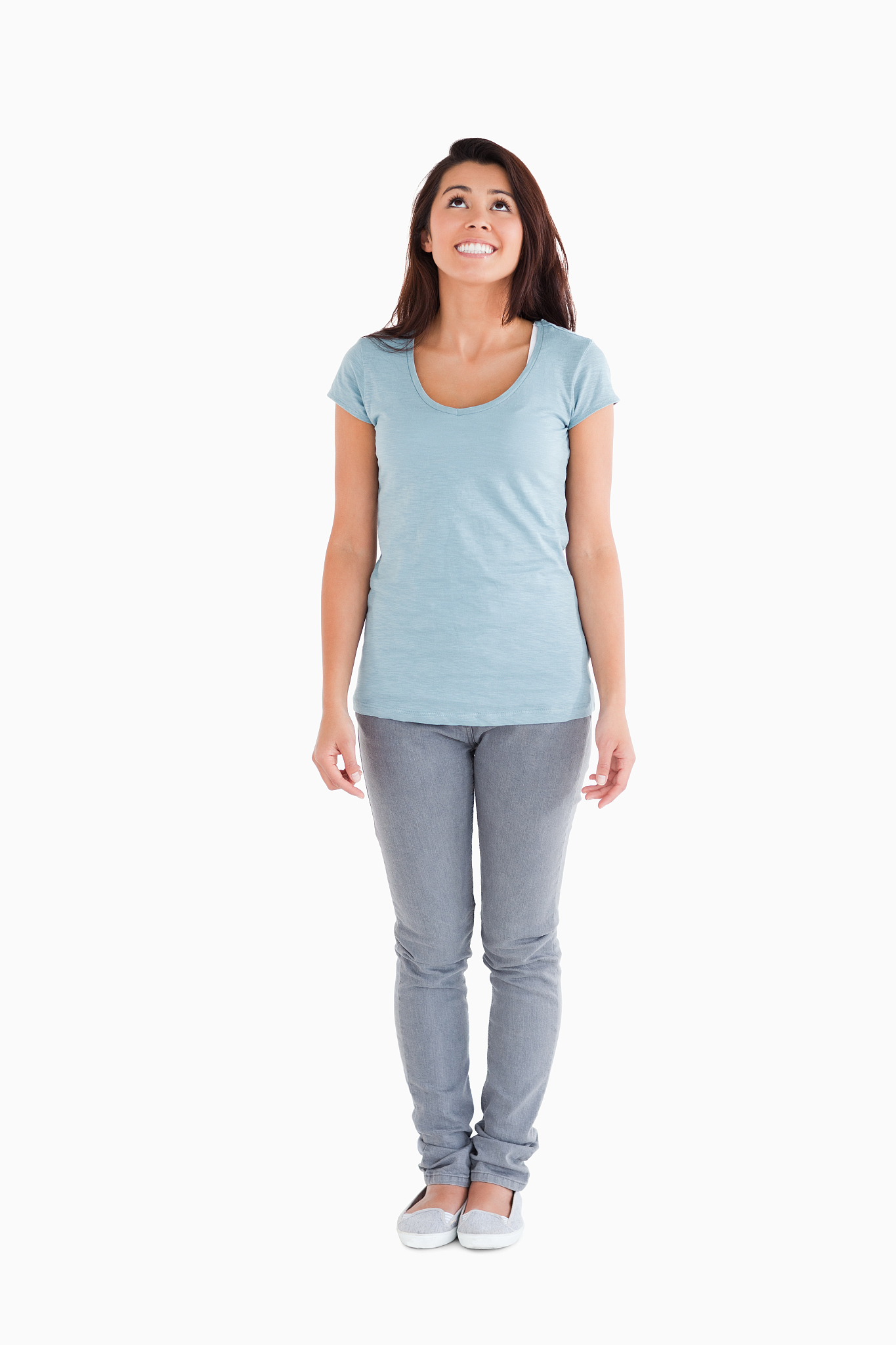 good looking woman standing