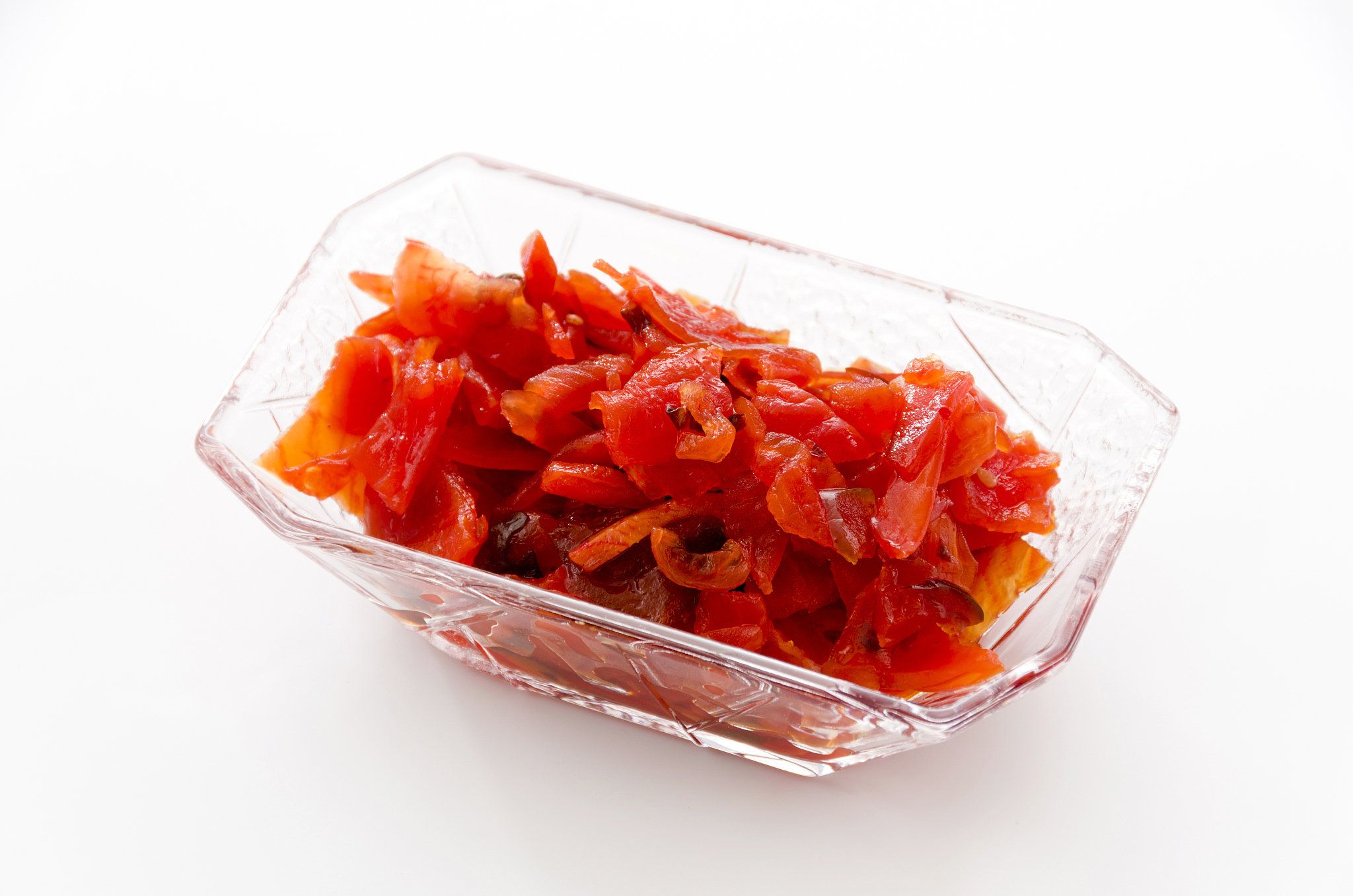 japanese pickles, fukujinzuke (sliced vegetables pickled in soy 