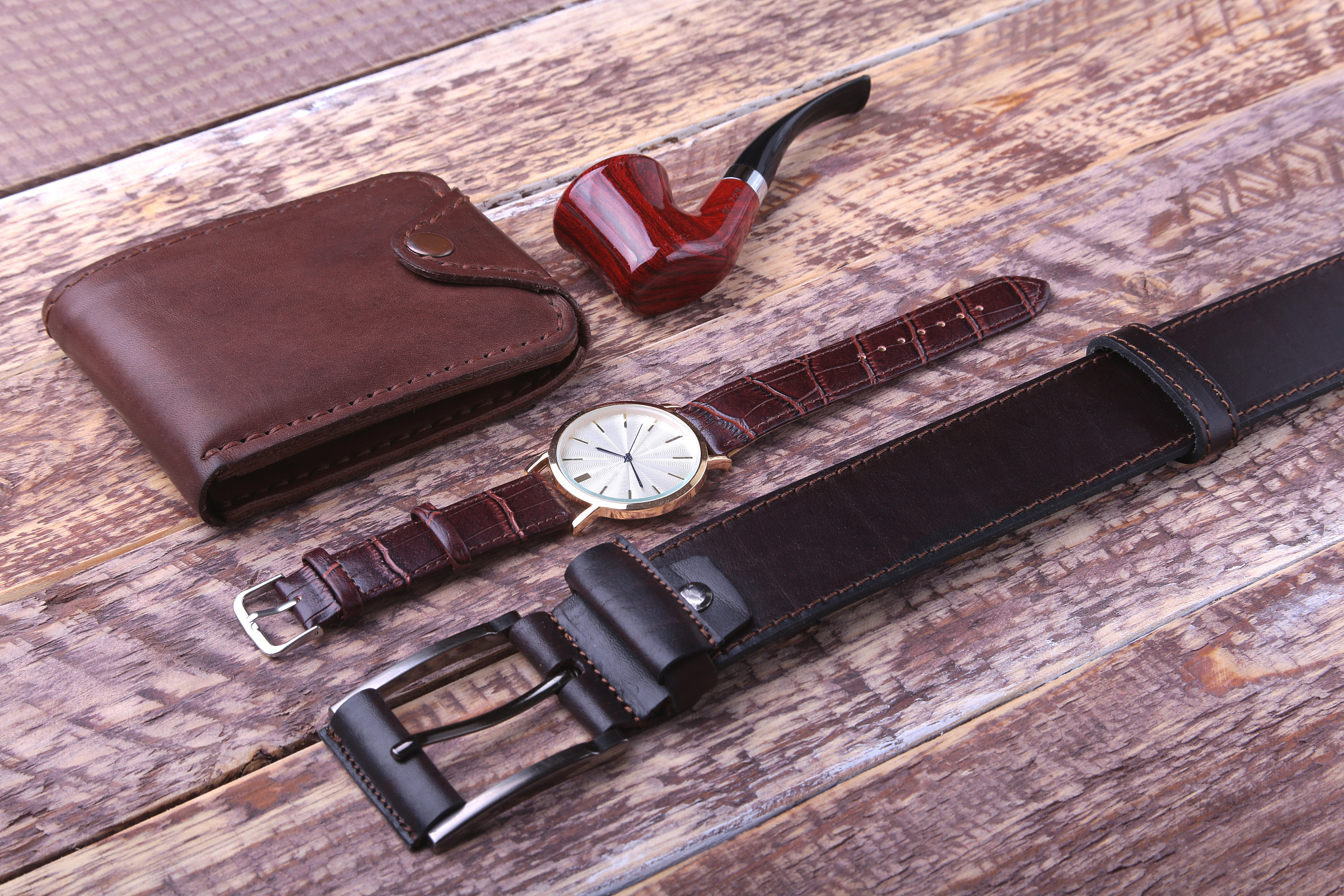 Copper Buckle Genuine Leather Belt for Men - Vintage Style, Exceptional Craftsmanship