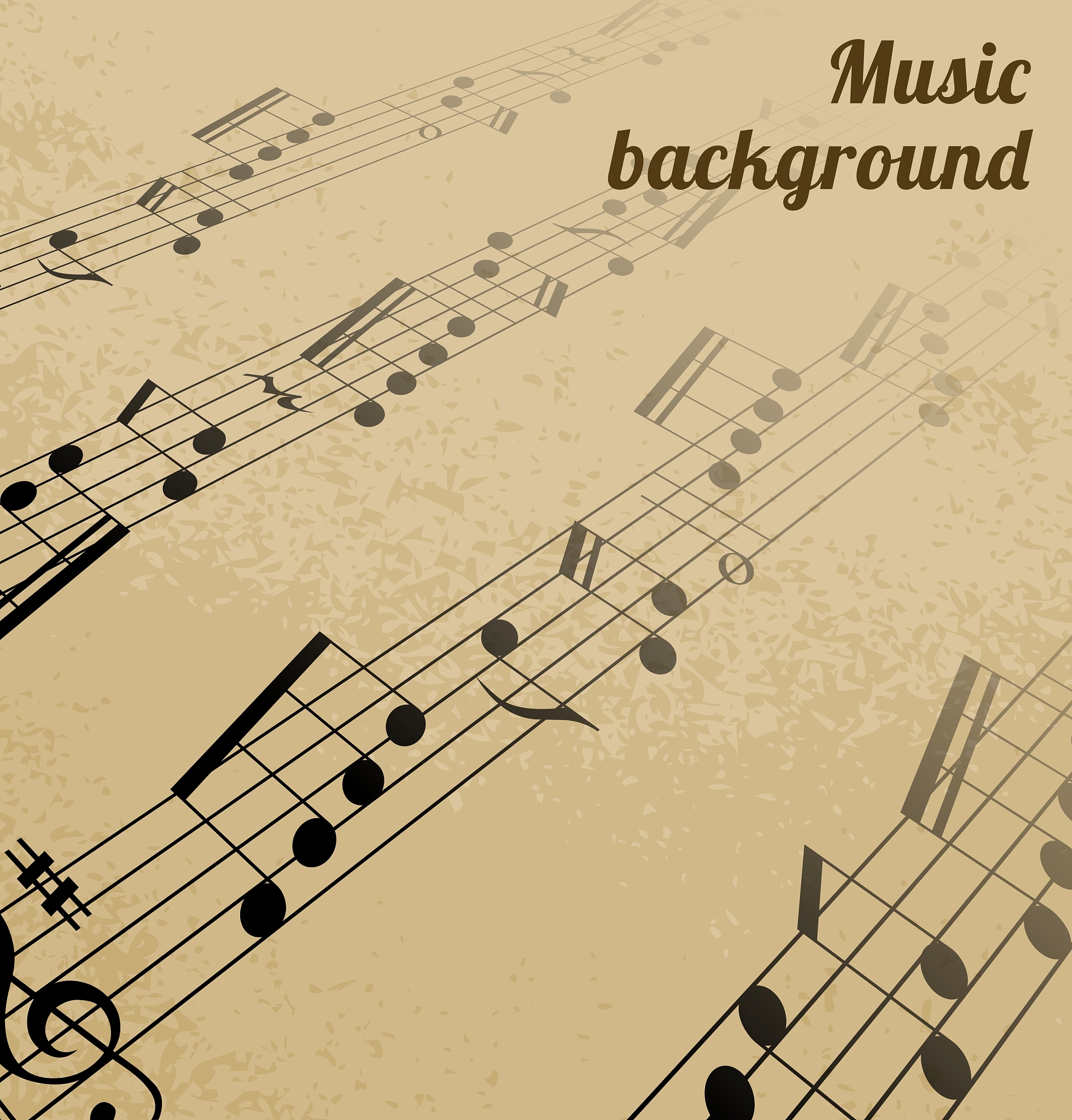 abstract music background