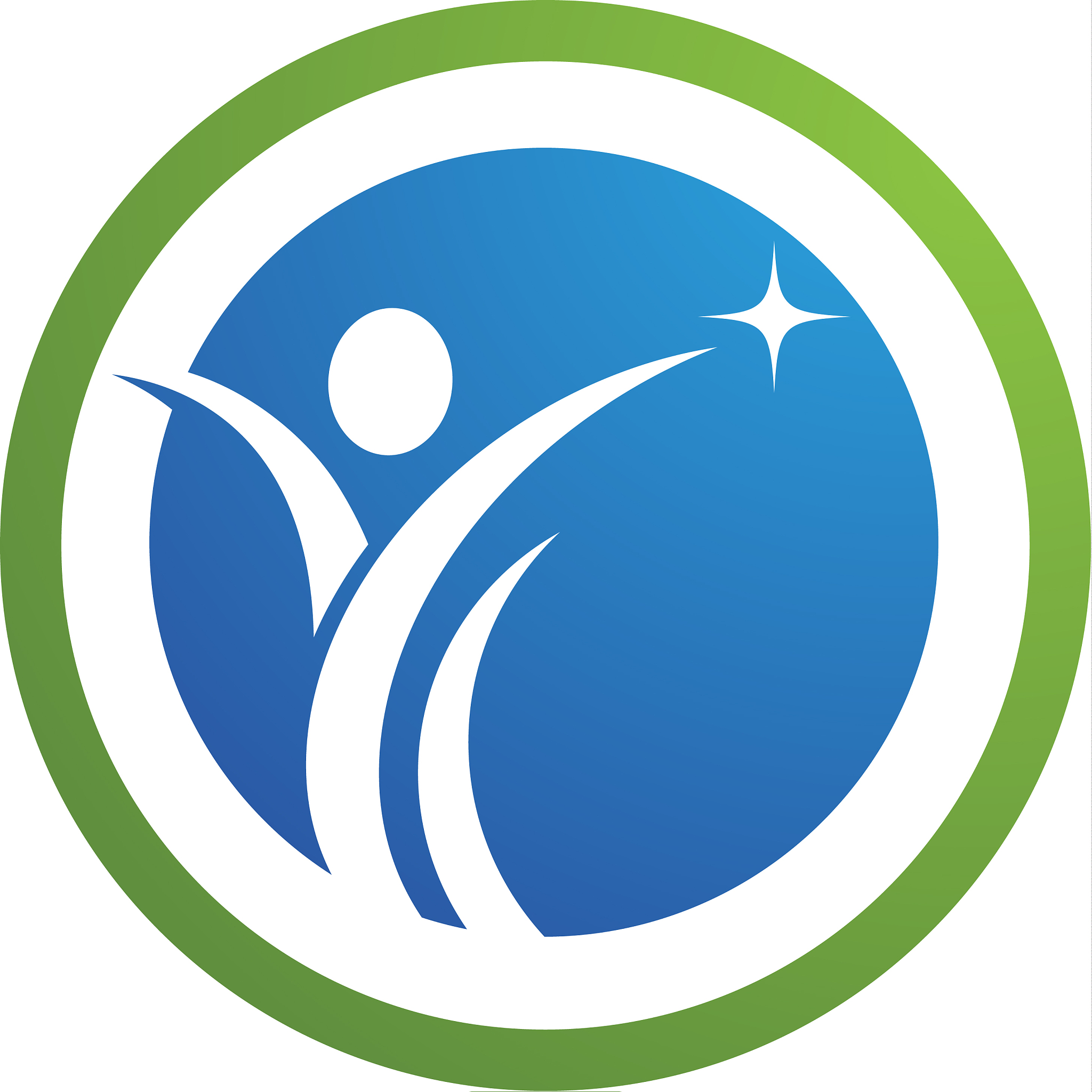 human character logo sign