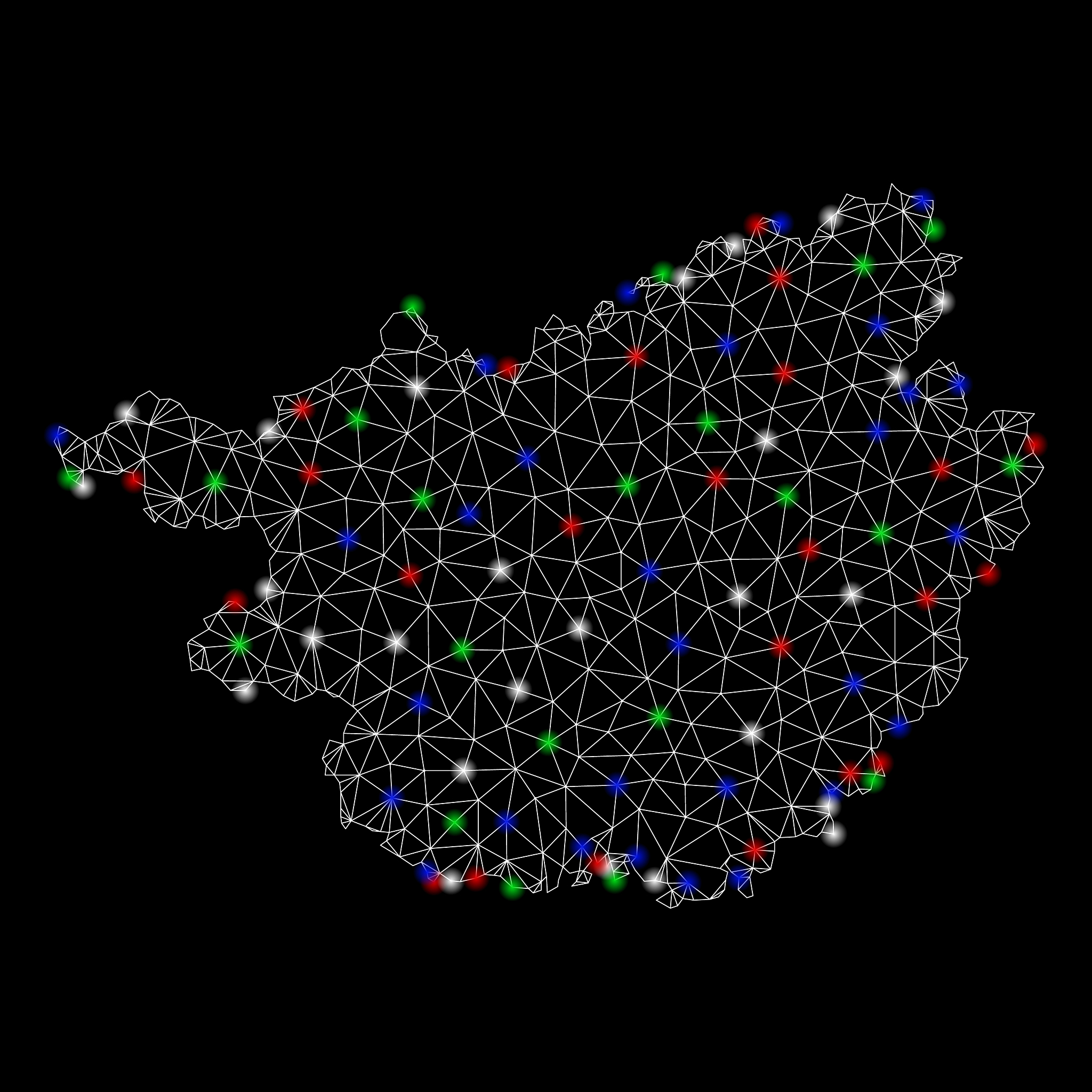 C++ 地图实现方法：二维数组存储地图数据