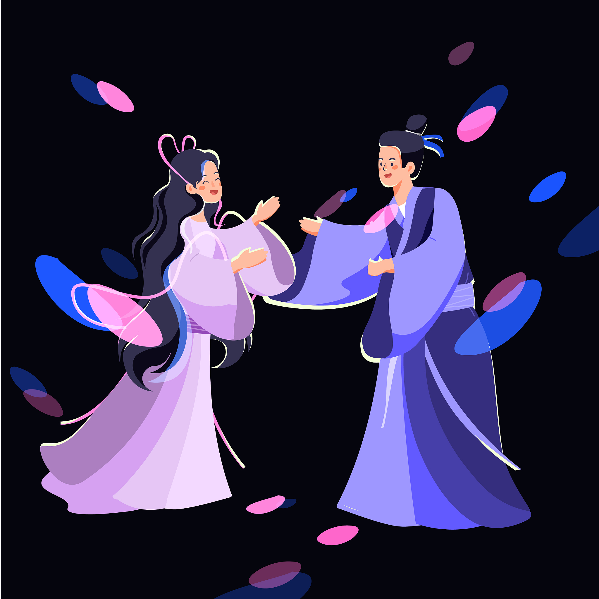 千里江山七夕活动主题