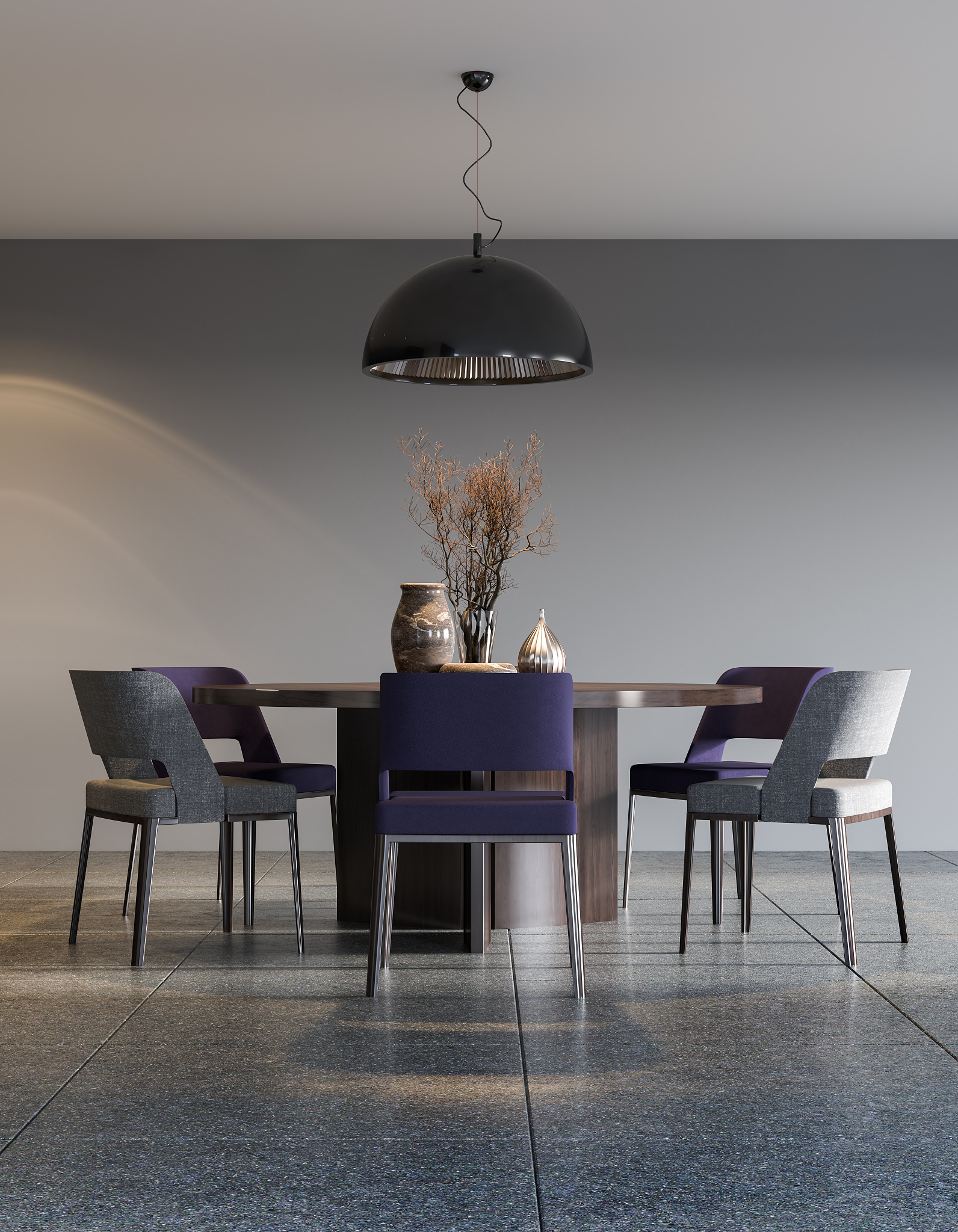 modern minimalist dining room
