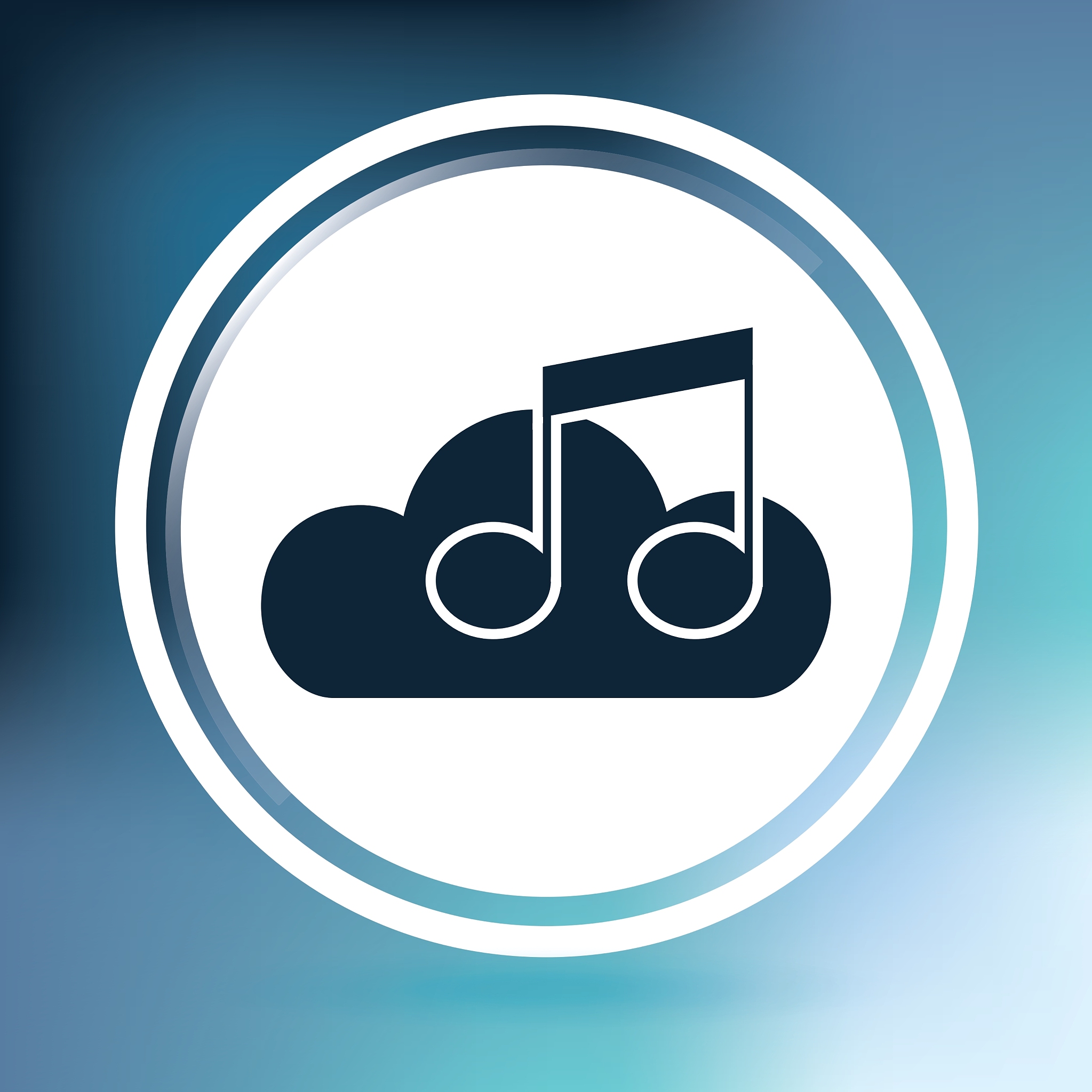 musical sound icon design