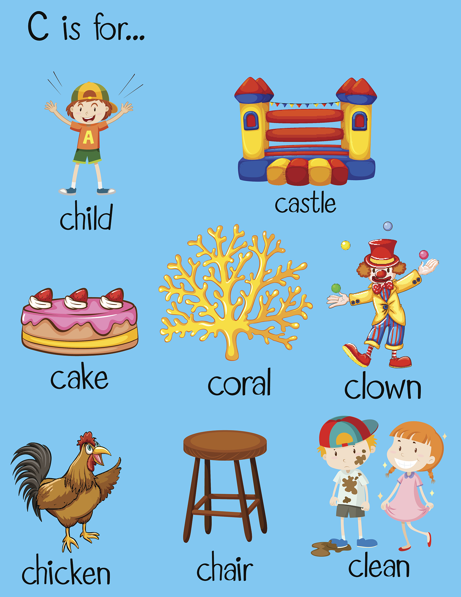 NCUP字母组合能组成哪些单词？