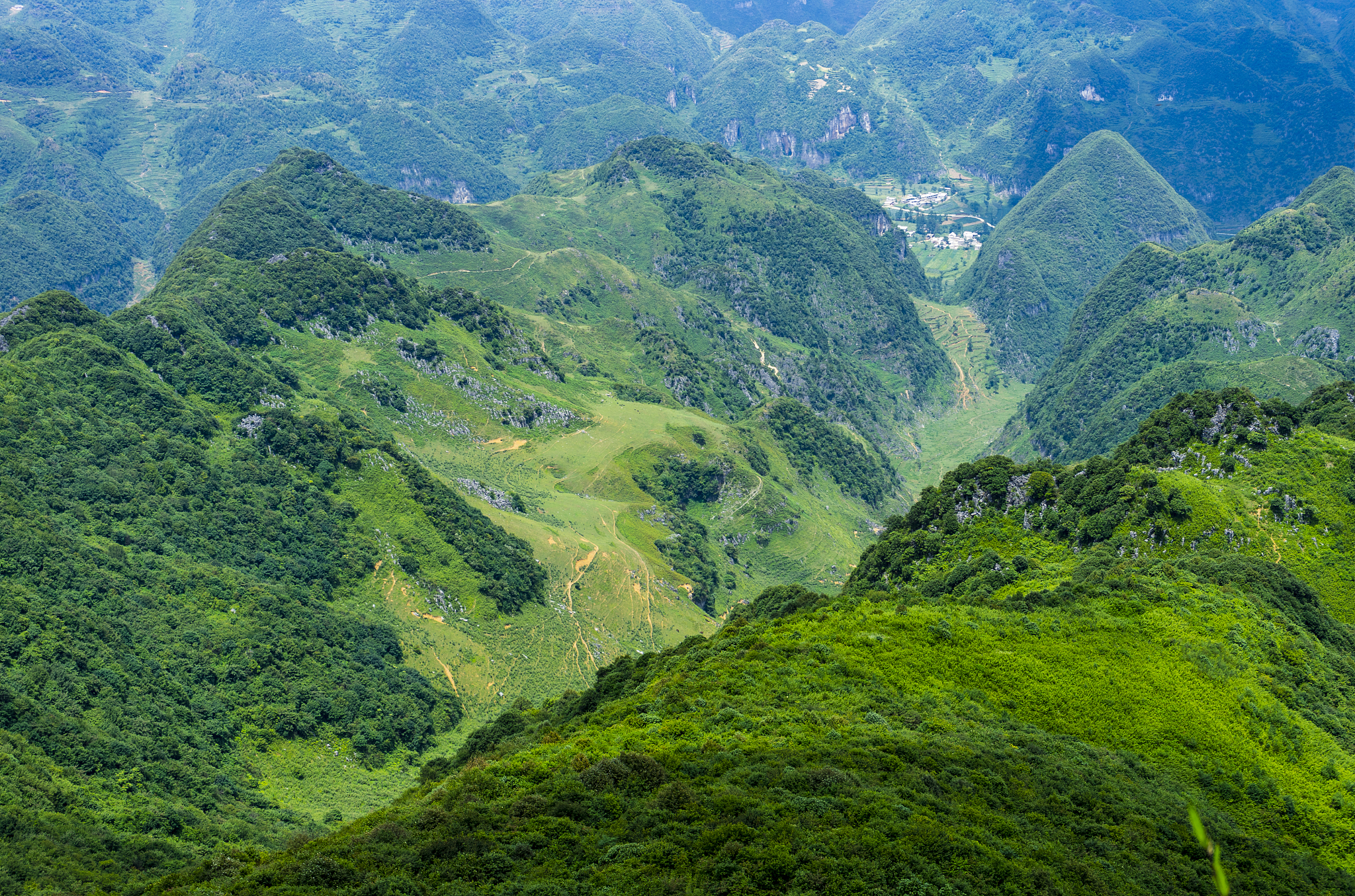 详细介绍四川川东平行岭谷