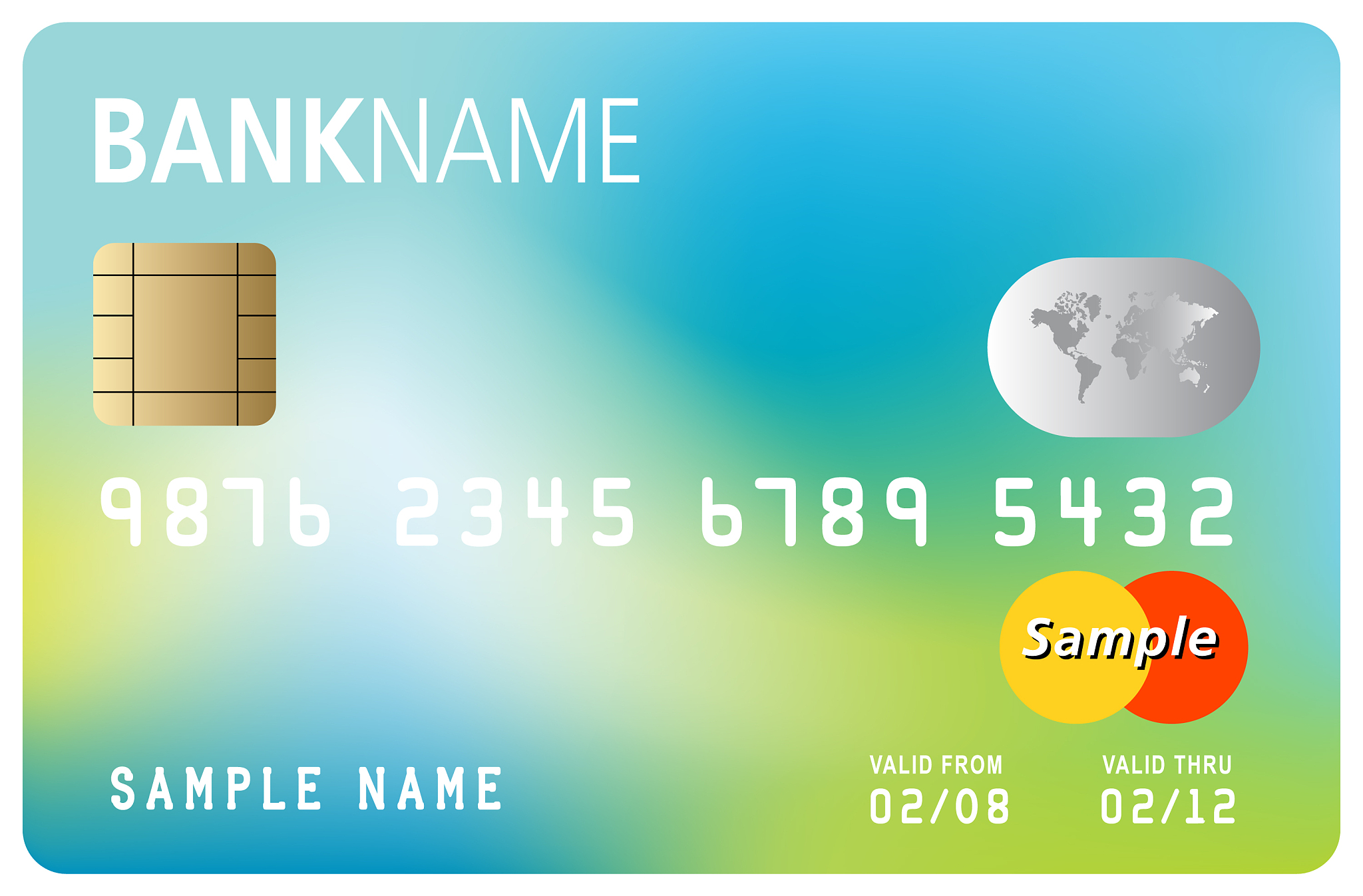 credit card template