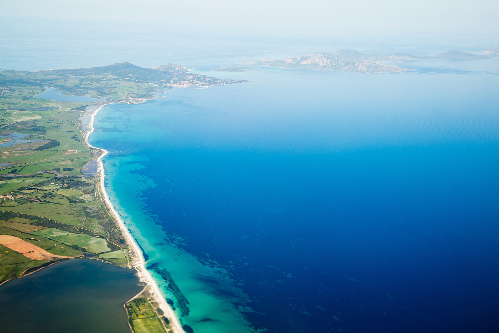 view over alghero, sardinia