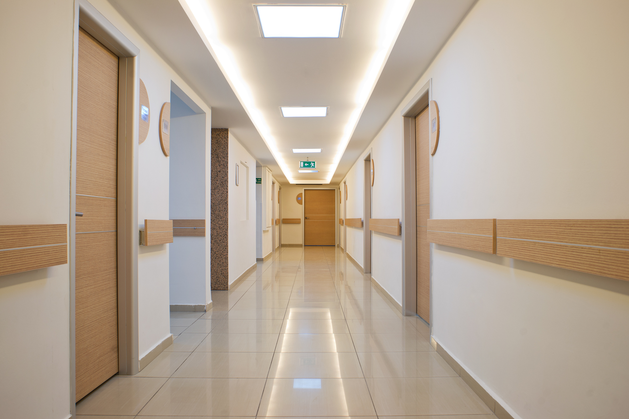 hospital corridor