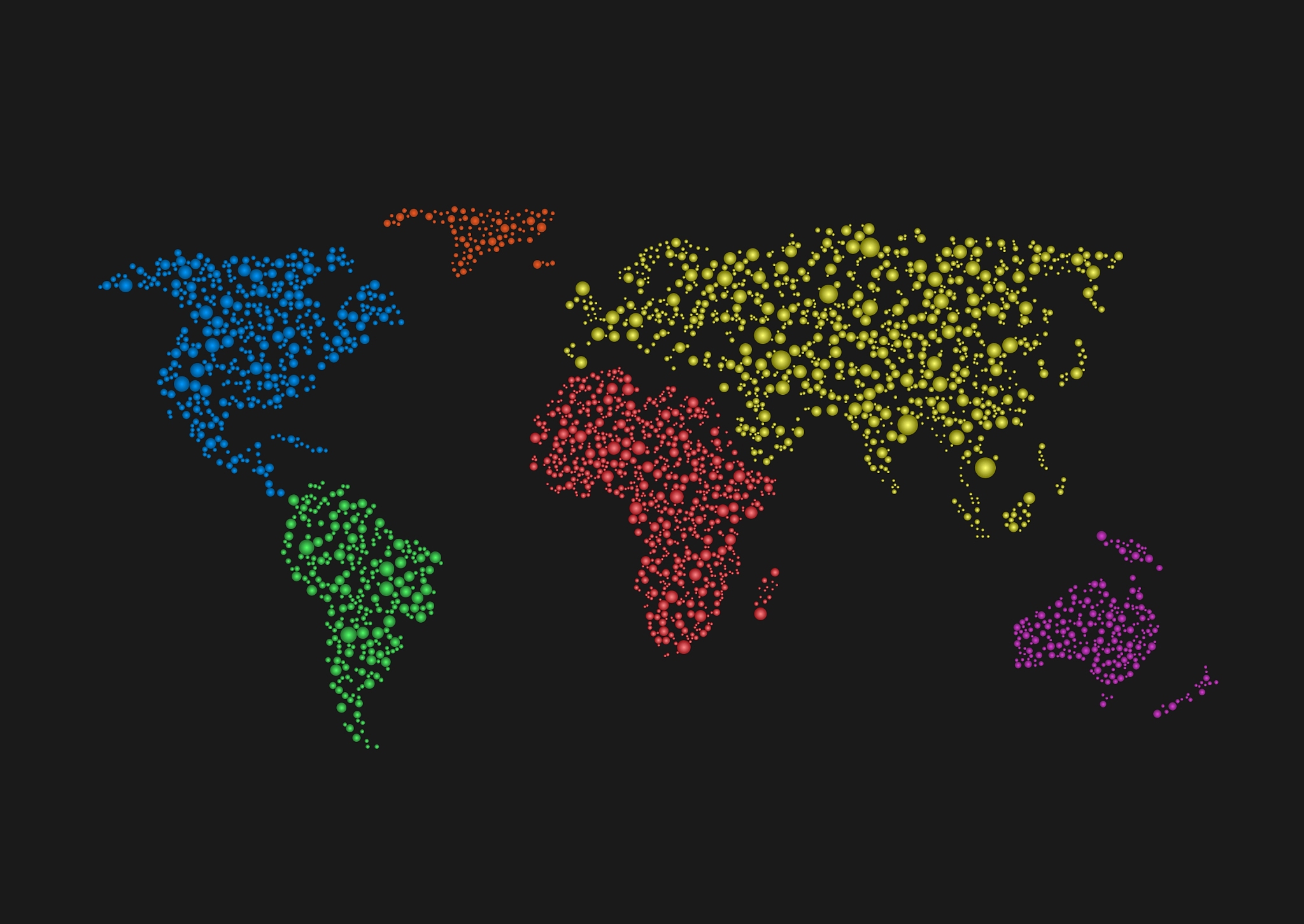 world map